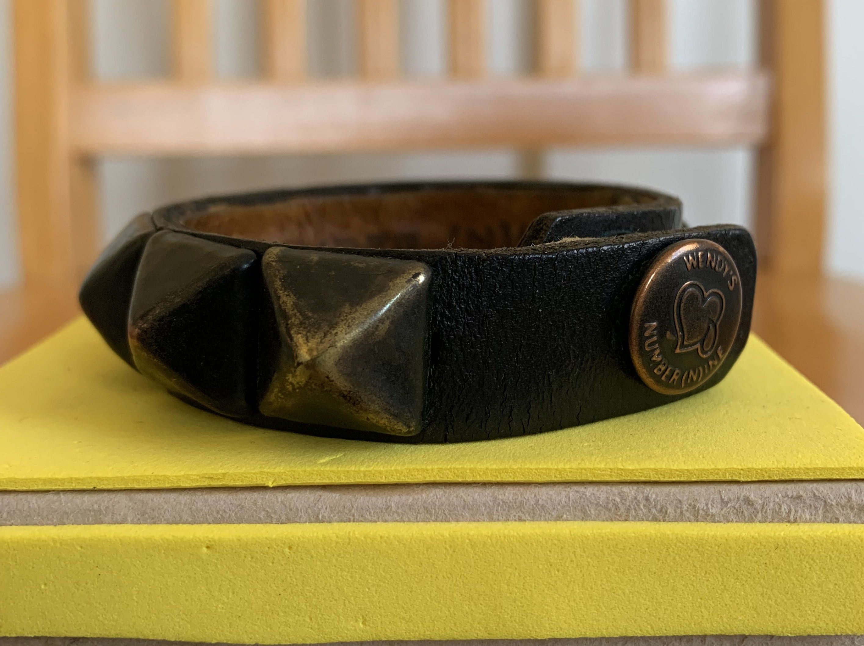 Number (N)ine Number (N)ine x Wendy's Studded Leather Bracelet Size ONE SIZE - 3 Thumbnail