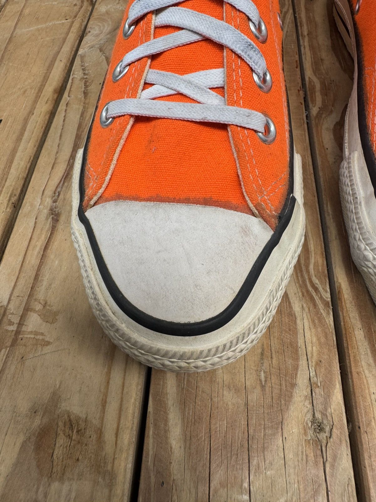 Converse VTG converse all star Hi Top canvas sneakers made in USA Size US 6.5 / EU 39-40 - 5 Thumbnail