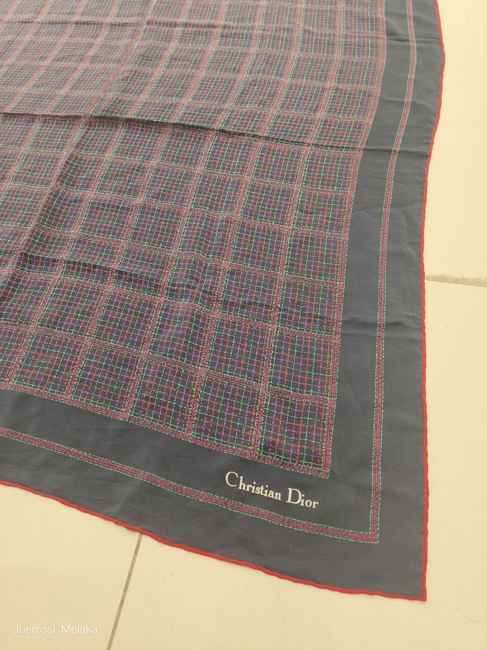 Christian Dior Monsieur Vintage Christian Dior Silk Scarf Size ONE SIZE - 1 Thumbnail