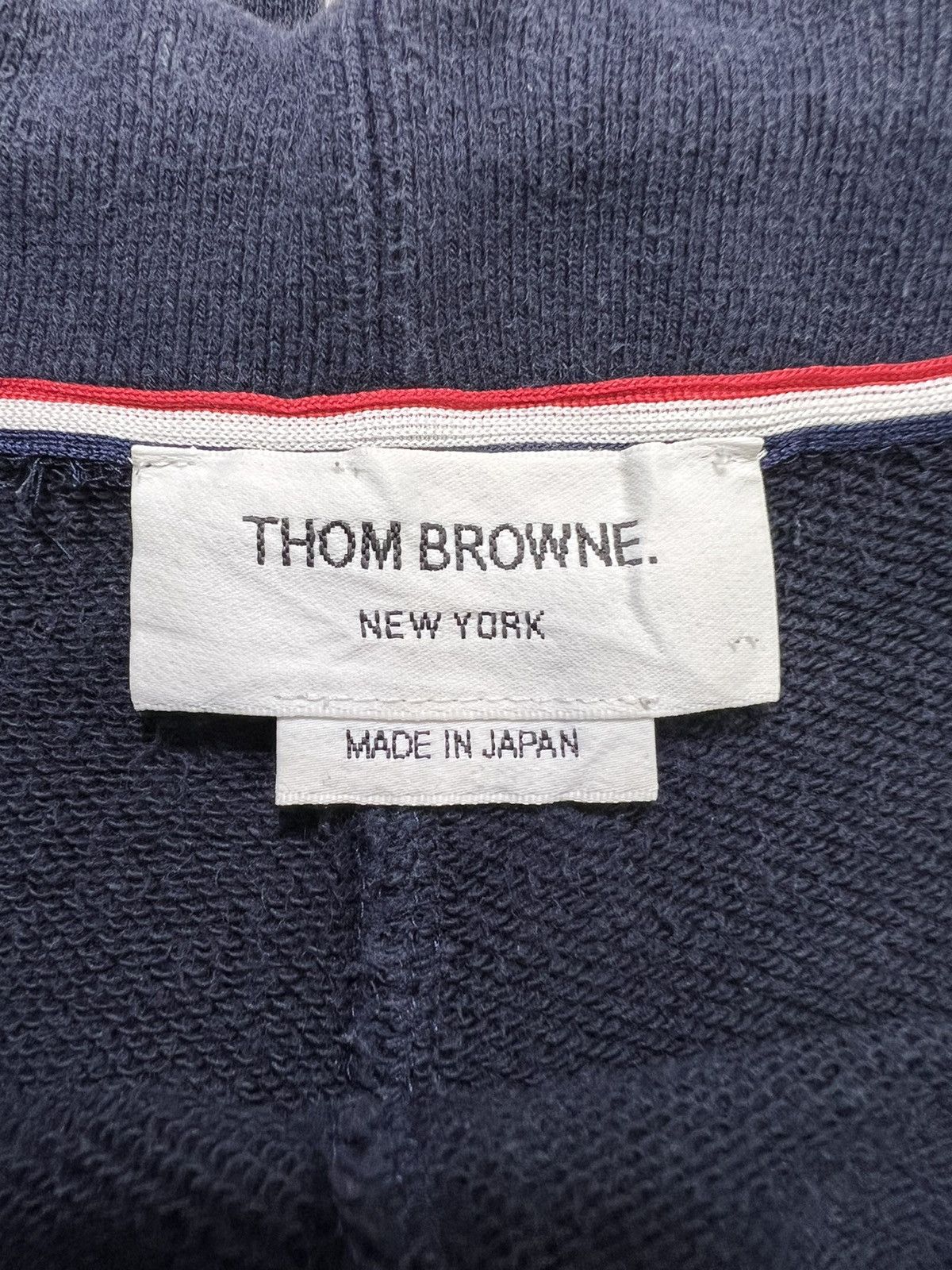 Thom Browne Thom Browne - Classic Loopback 4 Bar Sweatpants Size US 38 / EU 54 - 12 Thumbnail