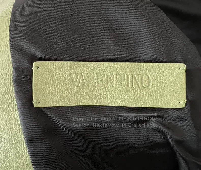 Valentino Valentino Asuka leather jacket baseball uniform jacket Size US S / EU 44-46 / 1 - 7 Thumbnail