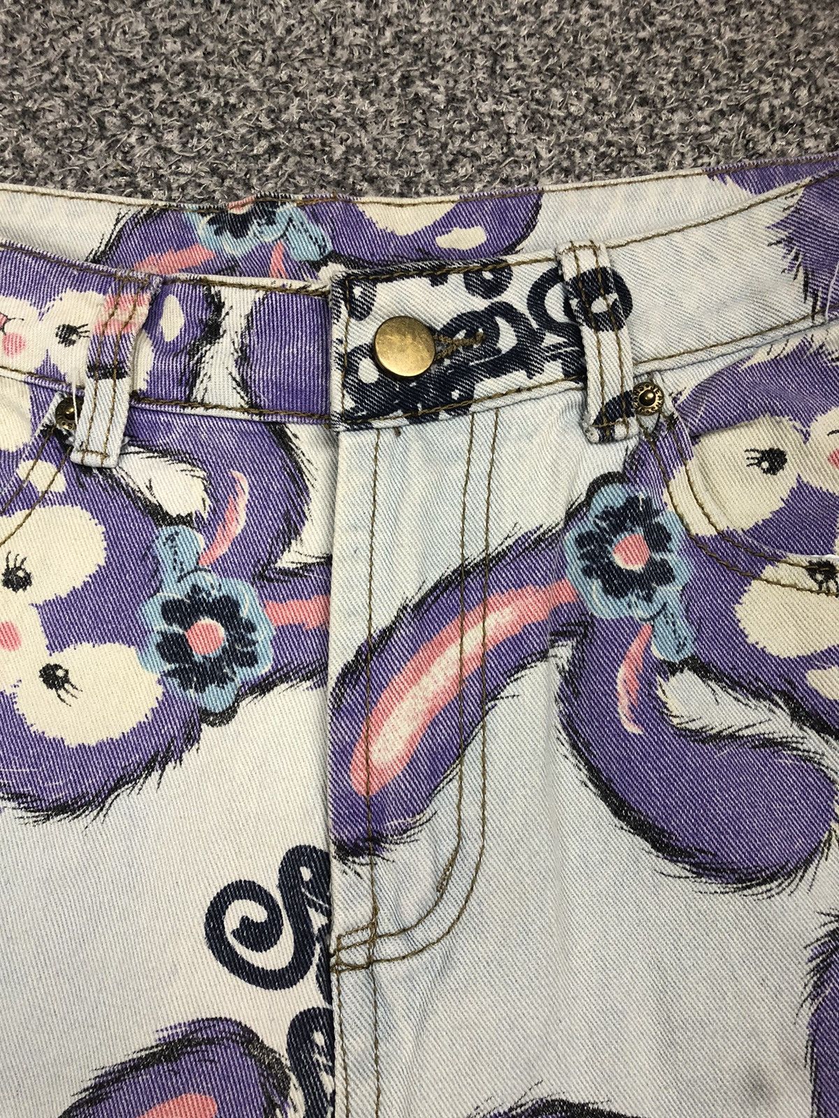If Six Was Nine × Japanese Brand × Vintage Vintage Y2K Japanese Brands Fasion Style Baggy Jeans Size 29" - 6 Thumbnail