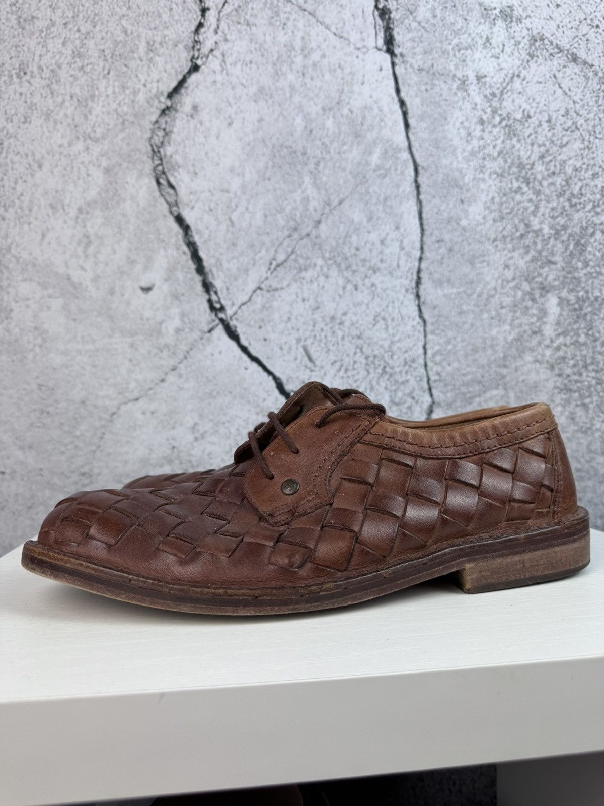 Camel Camel Boots 90s Vintage Genuine Leather Platform Shoes Size US 8 / EU 41 - 5 Thumbnail