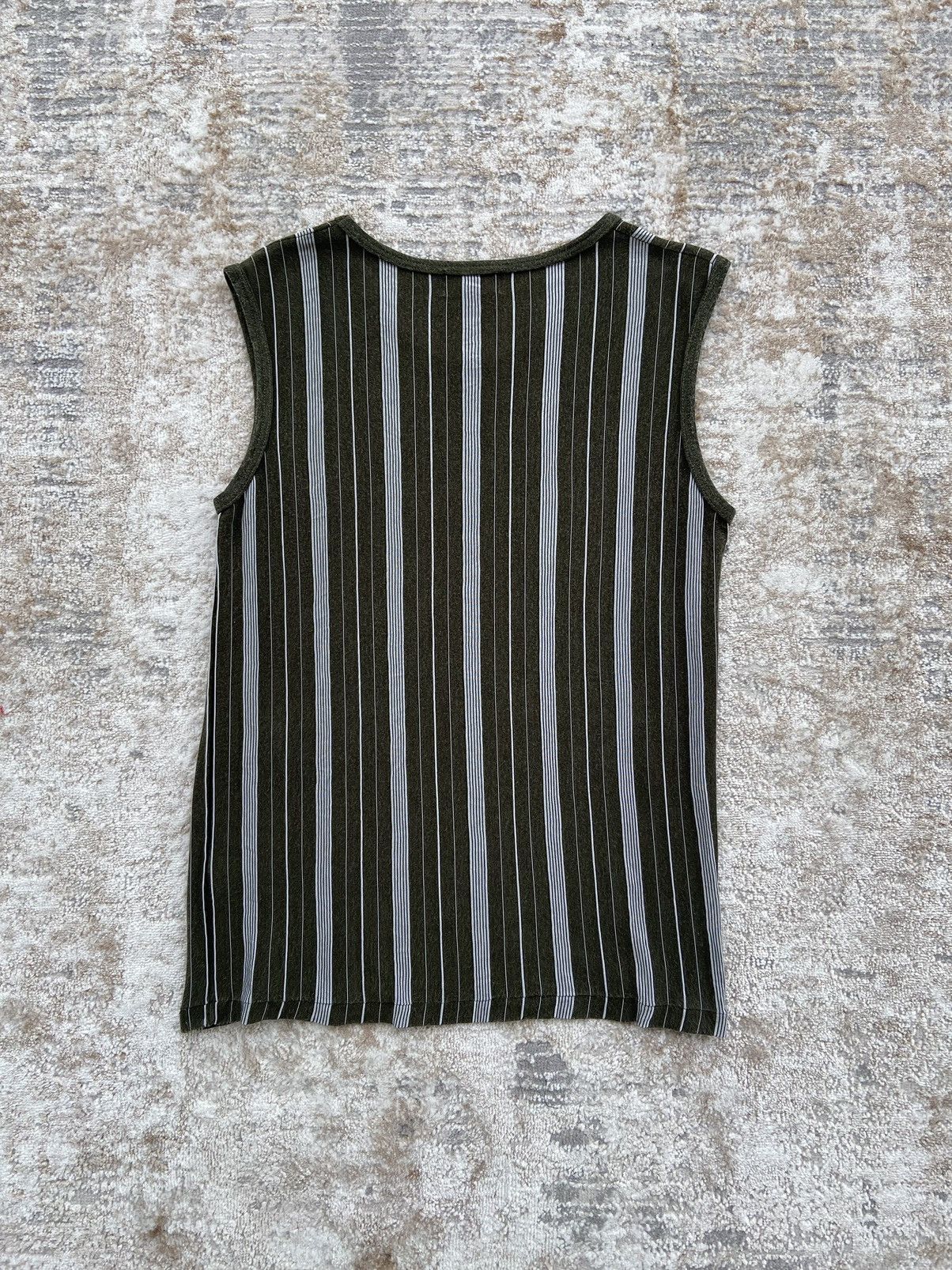 A.P.C. A.P.C Fadhila Stripe Tank Top Size US M / EU 48-50 / 2 - 2 Thumbnail