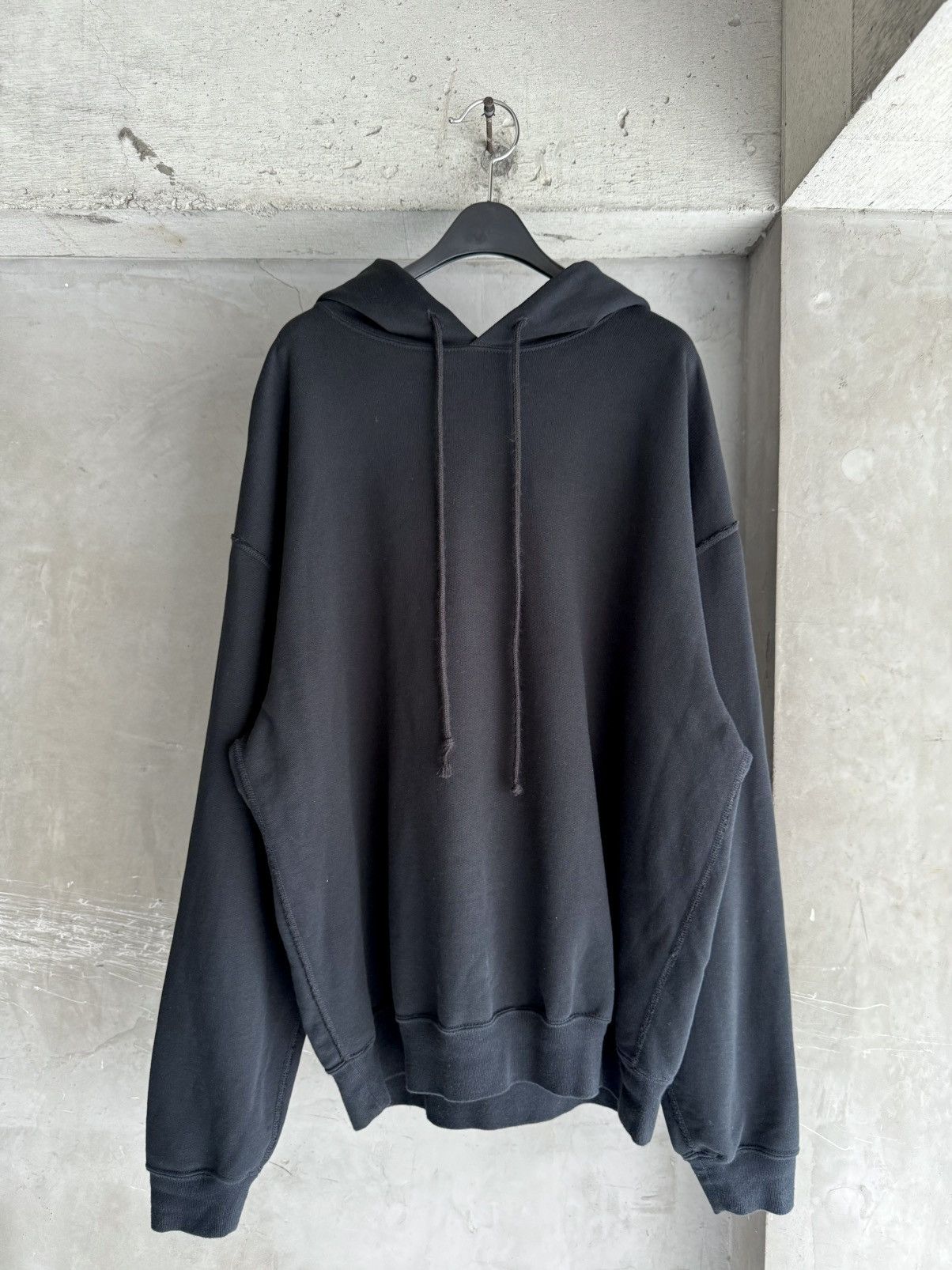 Auralee AURALEE SUPER SOFT SWEAT BIG P/O PARKA BLACK Size US M / EU 48-50 / 2 - 1 Thumbnail