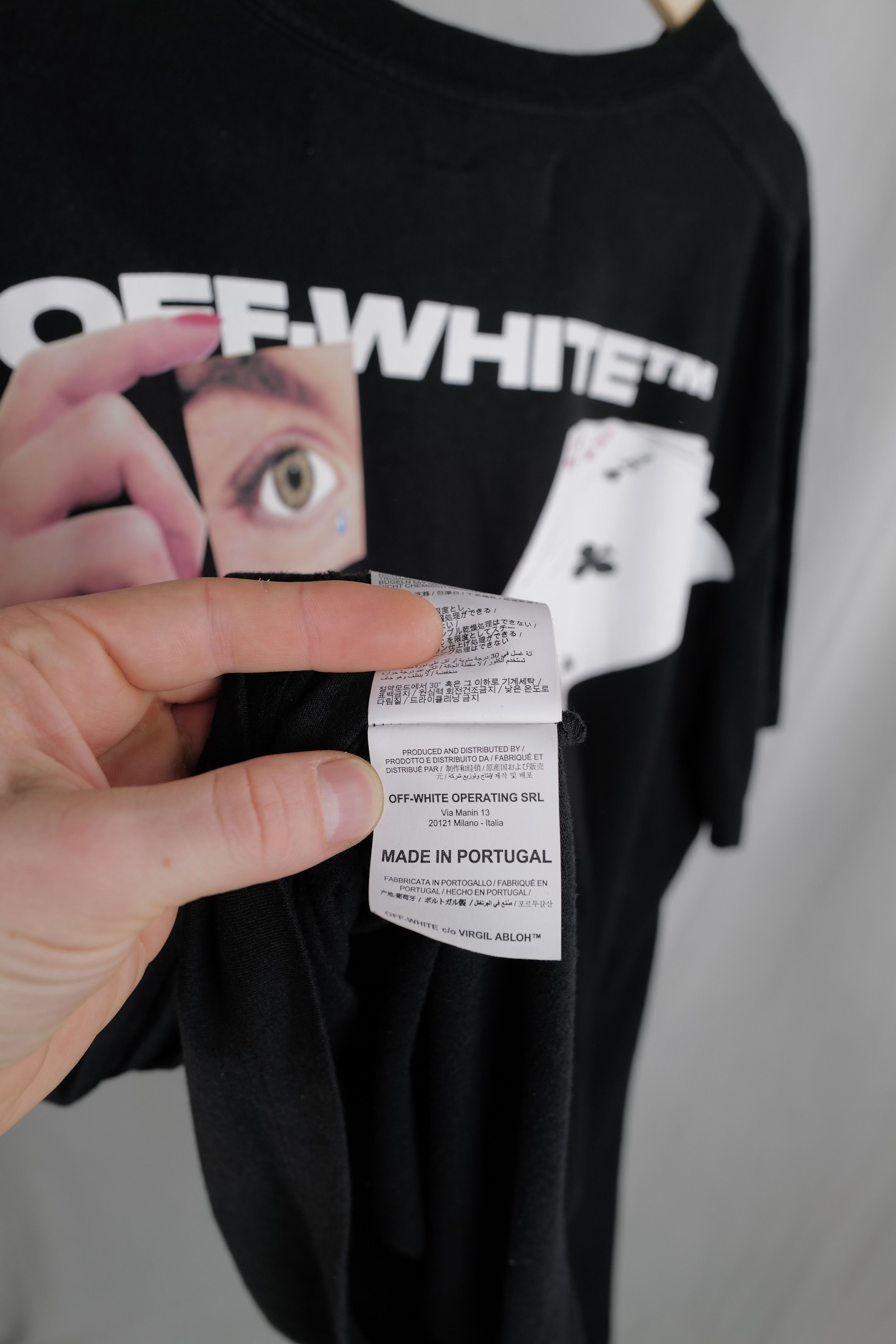 Off-White OFF-WHITE CARDS T-SHIRT Size US M / EU 48-50 / 2 - 13 Thumbnail