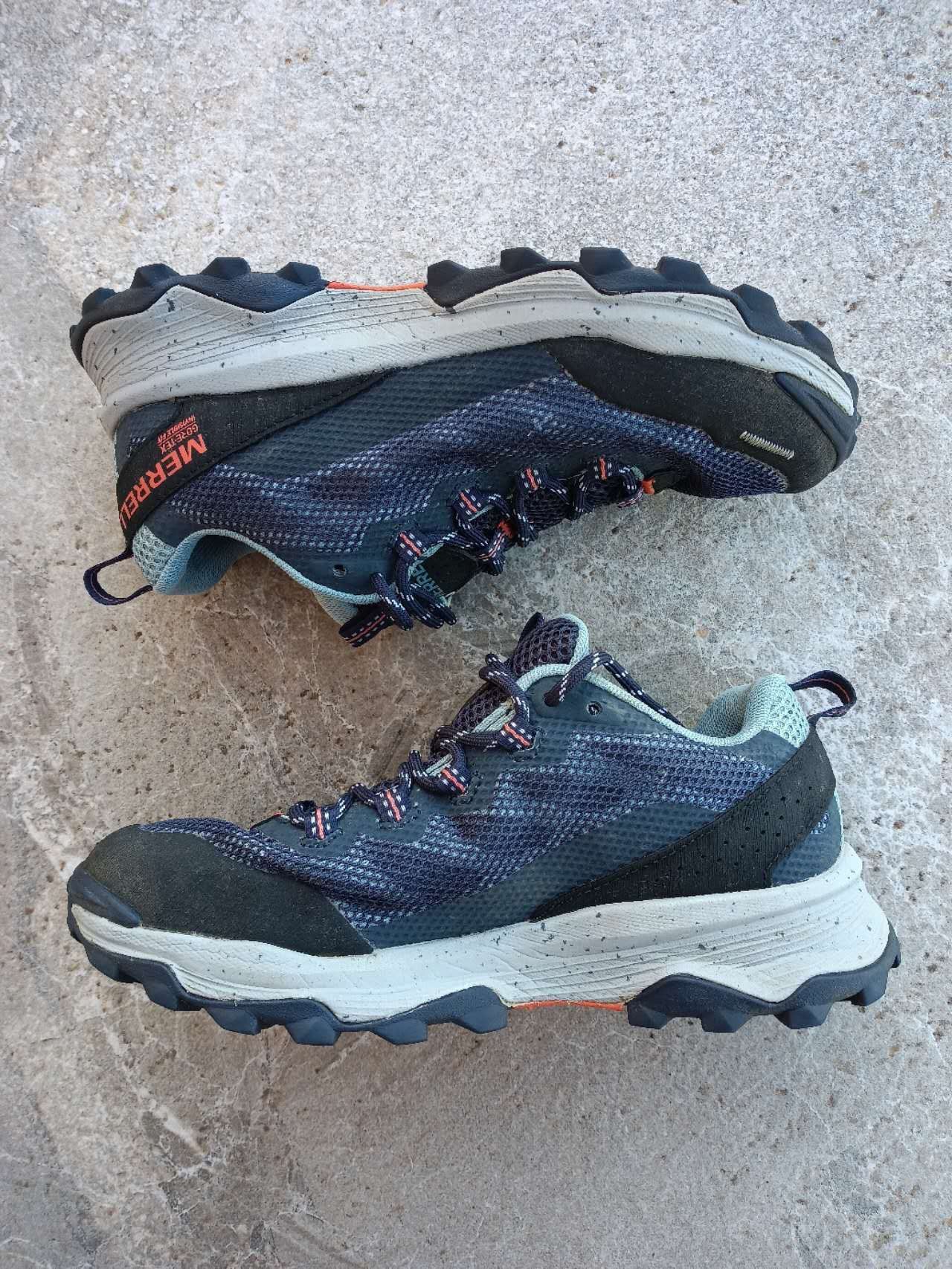Merrell Hiking shoes - Merrell Gore-Tex Invisible Fit - 37 Size US 6 / IT 36 - 6 Thumbnail