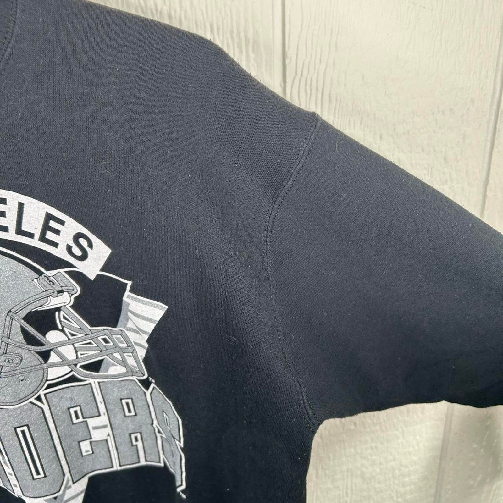 Tultex Vintage 90's Los Angeles Raiders NFL Crewneck Size Large Size US L / EU 52-54 / 3 - 5 Thumbnail