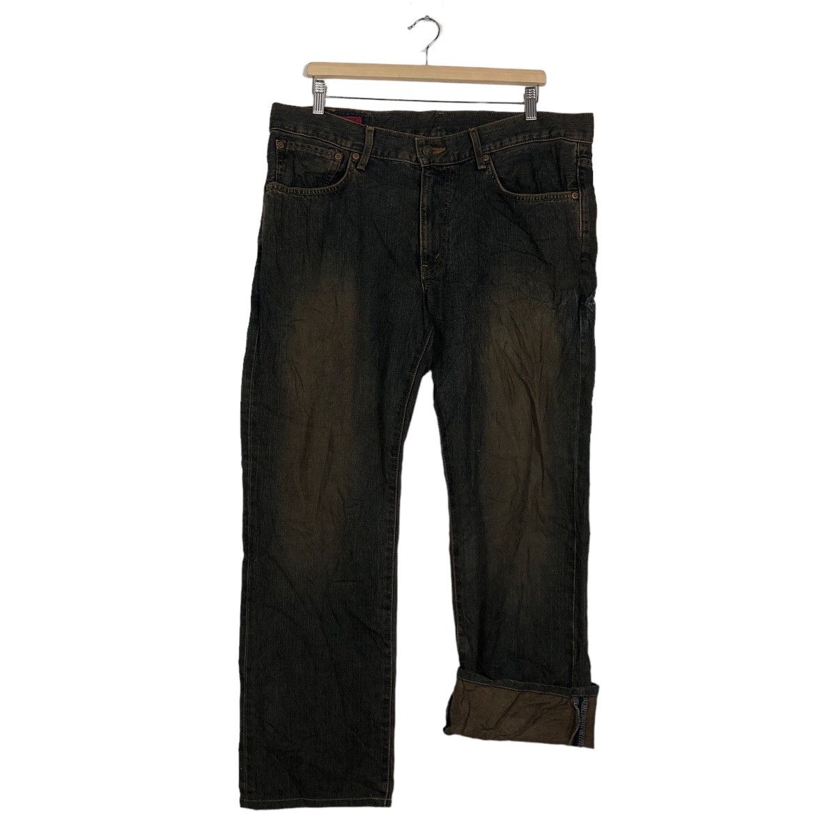 Japanese Brand 🔥90’s Vintage Distressed Denim Jeans Edwin 503 Regular Punk Size US 37 - 9 Thumbnail