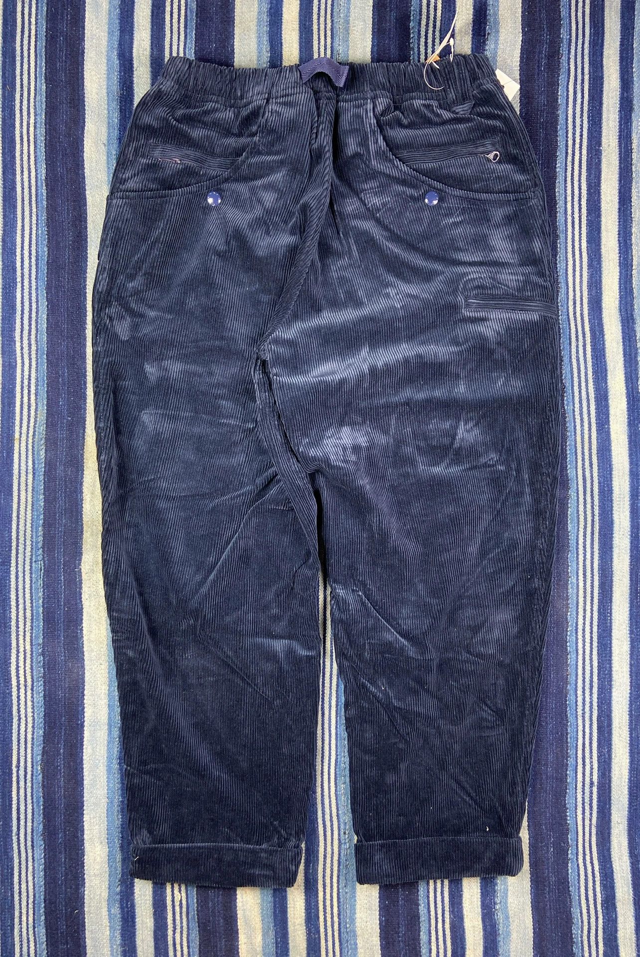 Pilgrim Surf + Supply Pilgrim Salathe Corduroy Tapered Trousers Blue XS,M Brown M Size US 32 / EU 48 - 2 Thumbnail