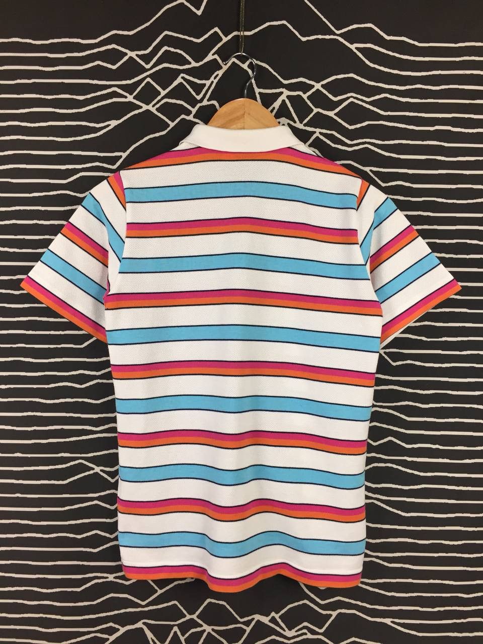 Other Vtg 90s Arnold Palmer Color Block Stripe Perforated Polo Tee Size US S / EU 44-46 / 1 - 3 Thumbnail