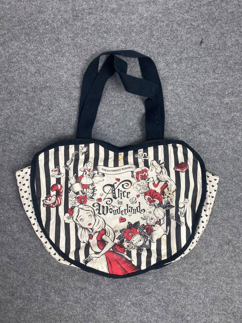 Disney × Japanese Brand disney alice in wonderlands tote bag nice design Size ONE SIZE - 1 Thumbnail