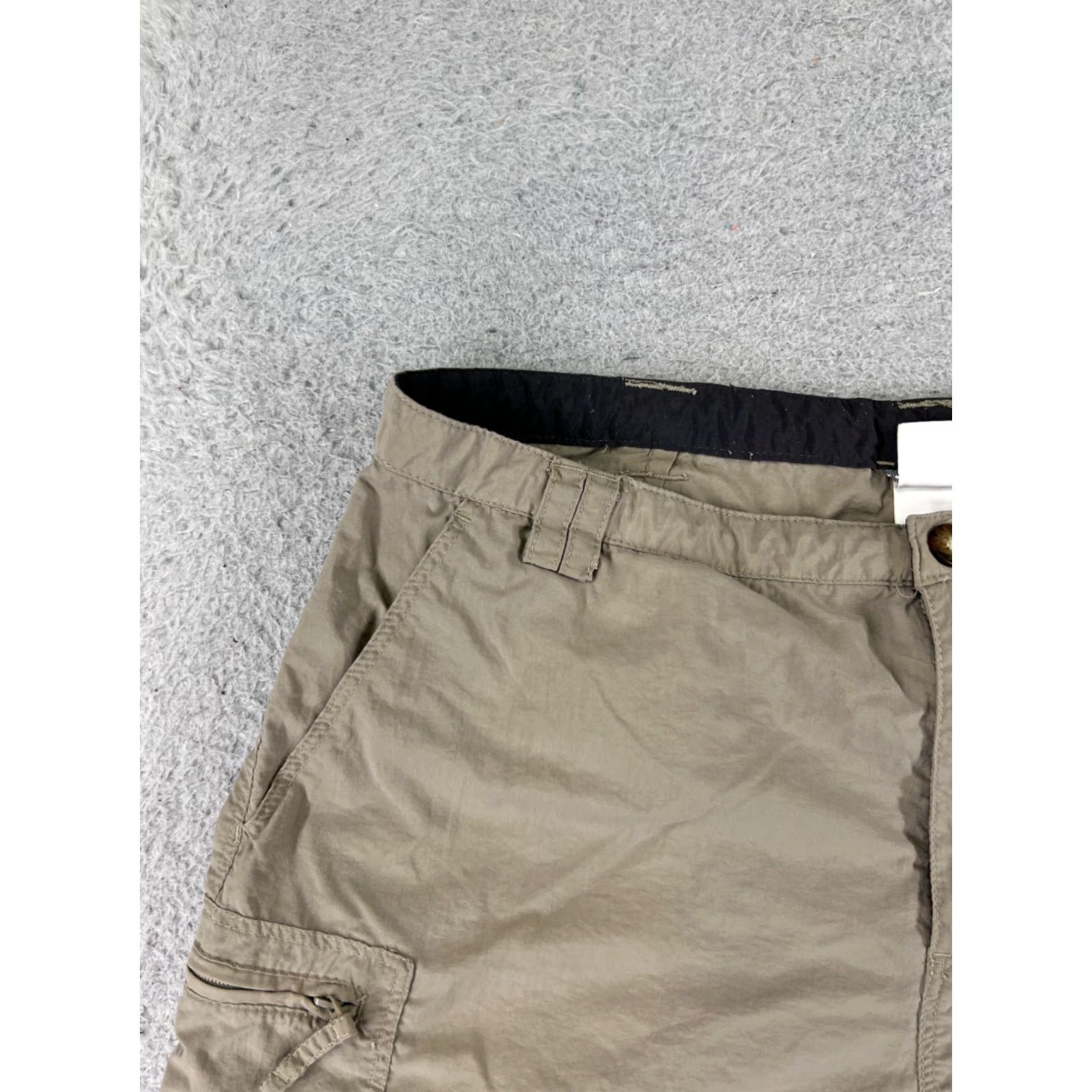The North Face The North Face Shorts Women 8 Beige 100% Nylon Cargo Hiking Camping Fishing 28x4 Size 30" / US 8 / IT 44 - 3 Thumbnail