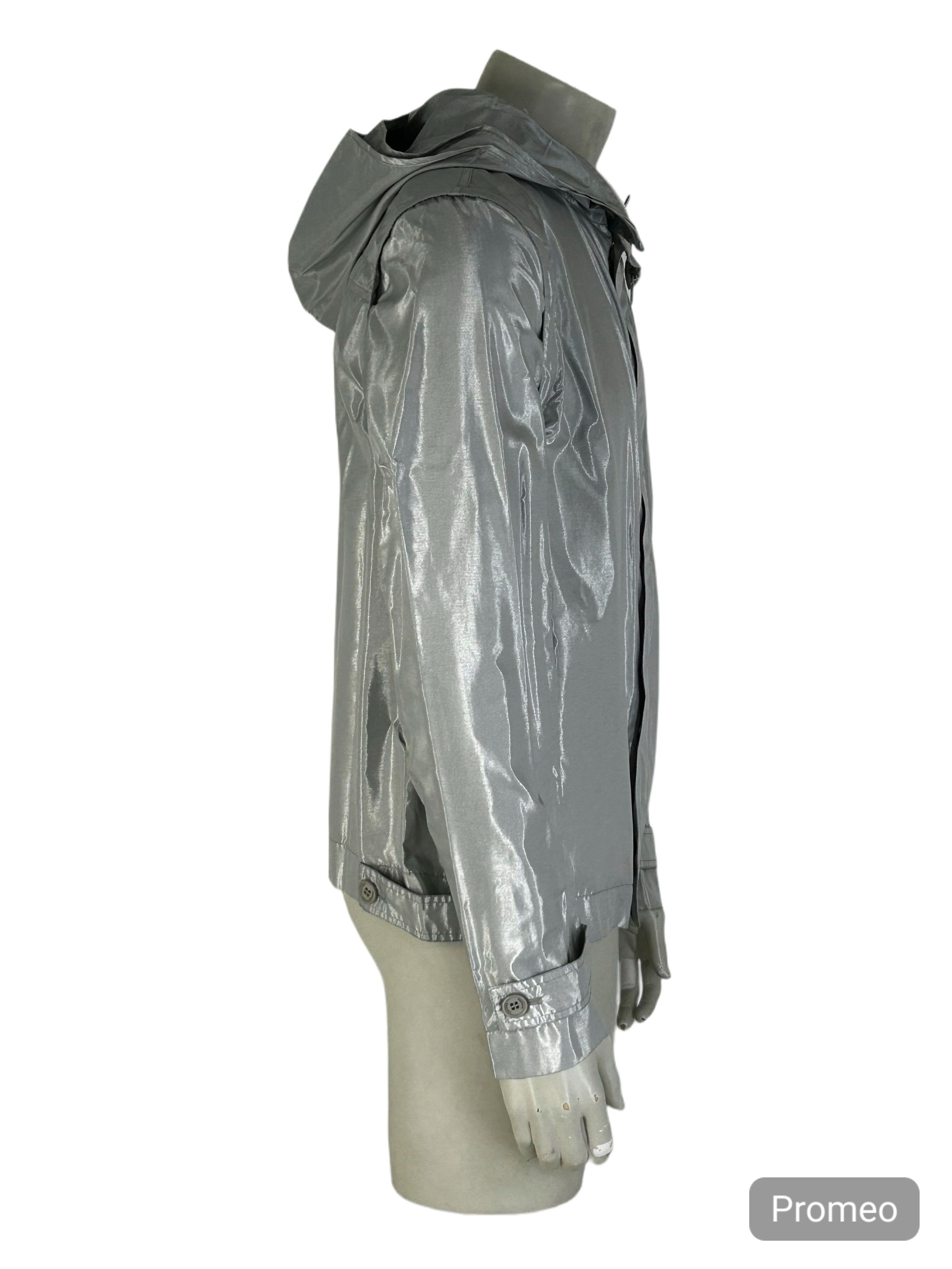Dior Dior Homme Hooded Zip Through Blouson With Metallic Detail Size US XXL / EU 58 / 5 - 2 Thumbnail