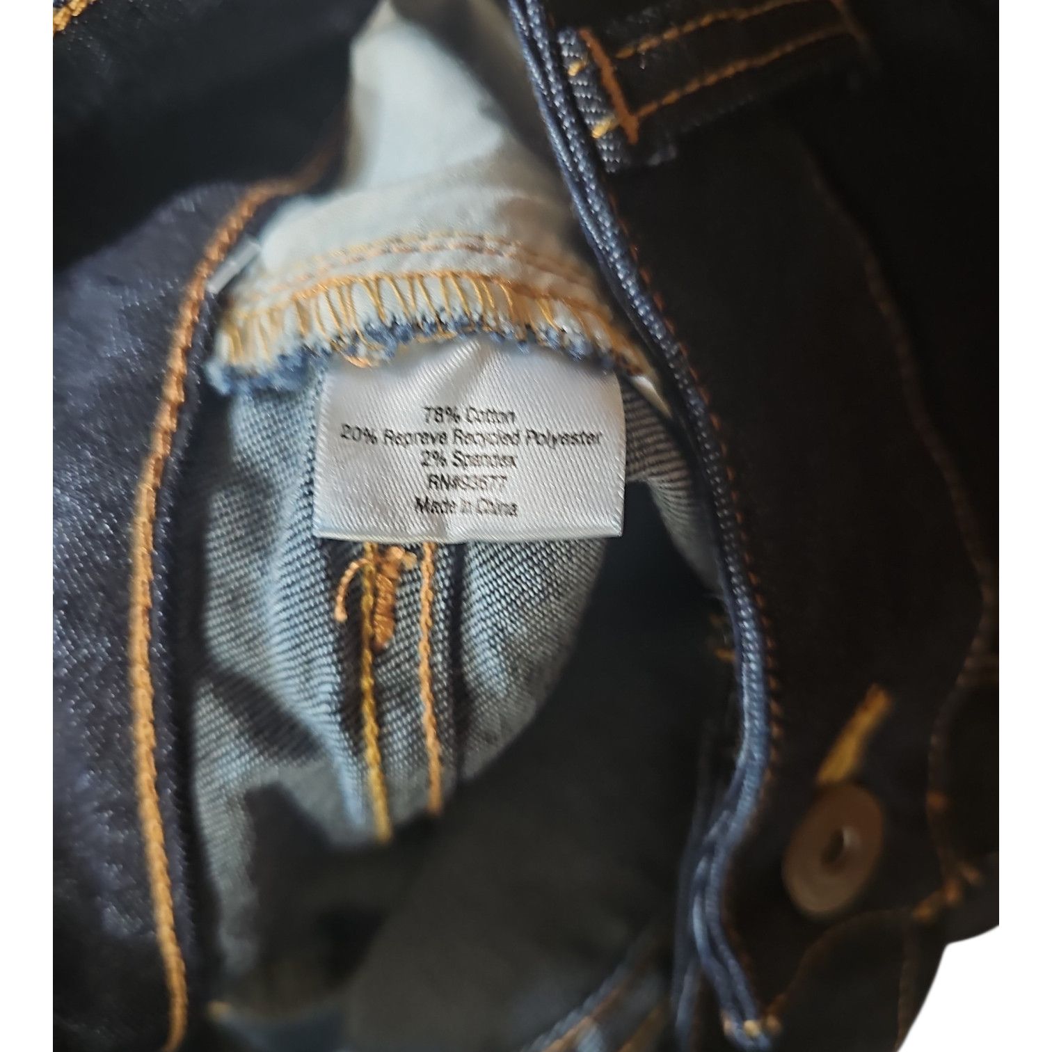 St. Johns Bay St. John's Bay Secretly Slender Capri Jeans 18W Size 41" - 6 Thumbnail