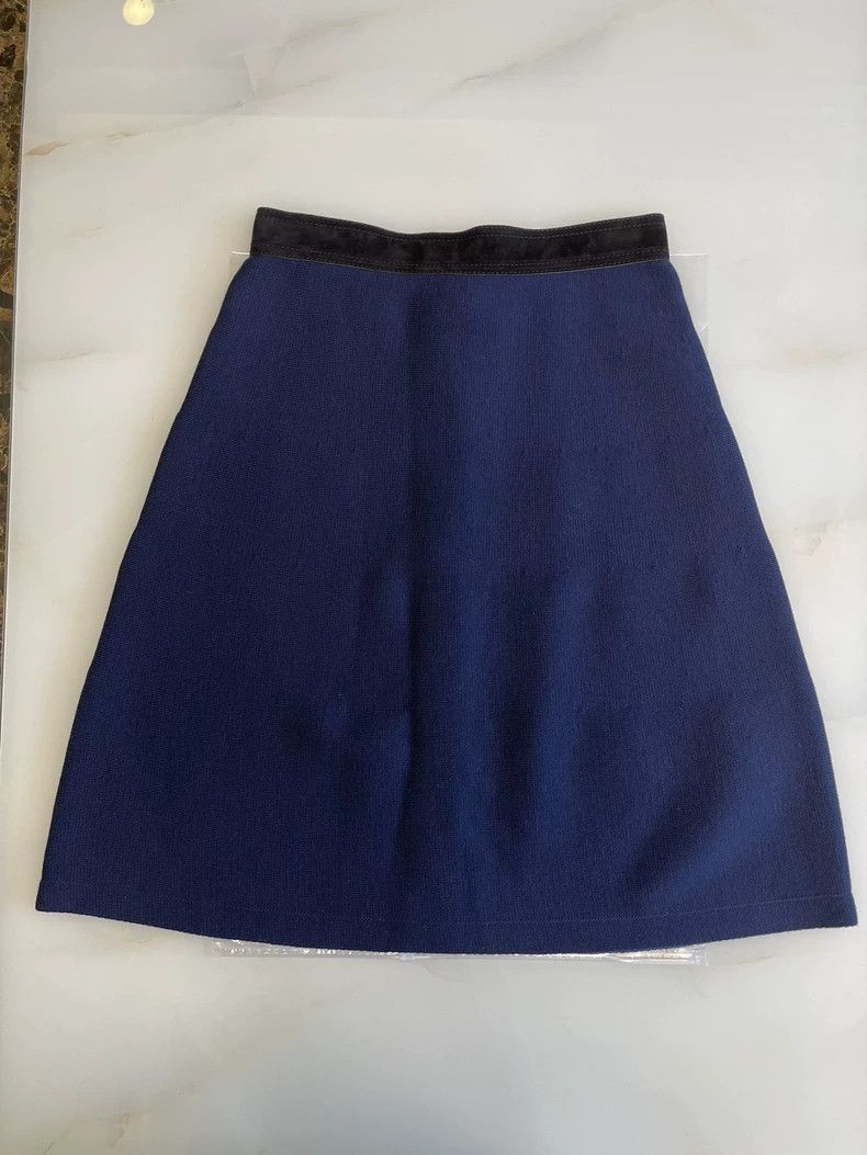 Louis Vuitton Louis Vuitton Louis Vuitton Women's Knit Half Skirt Size S Size 23" - 2 Thumbnail