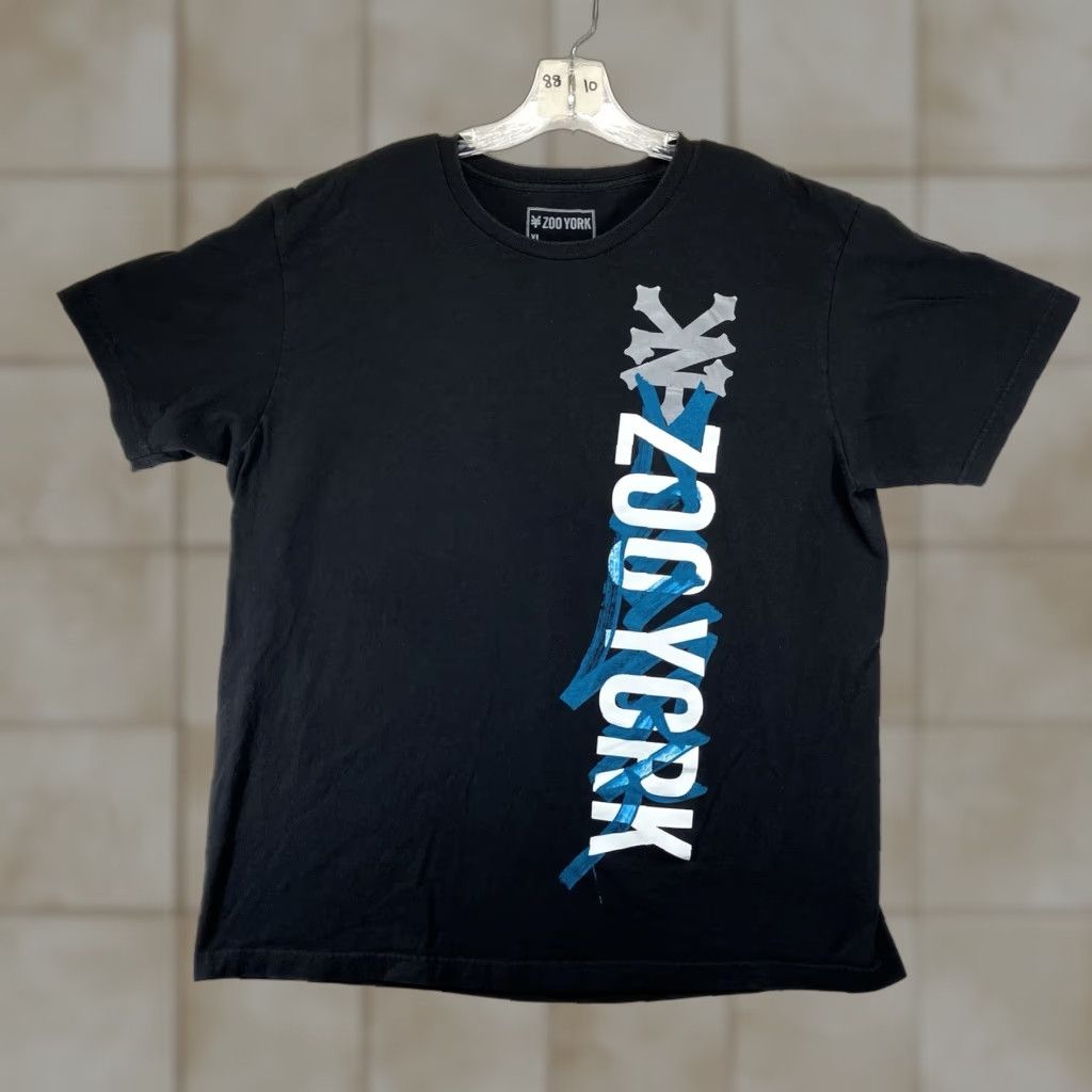 Zoo York VINTAGE Zoo York T-Shirt Men XL Black Graffiti Logo 2000s Skate Hip Hop Summer Size US XL / EU 56 / 4 - 1 Thumbnail