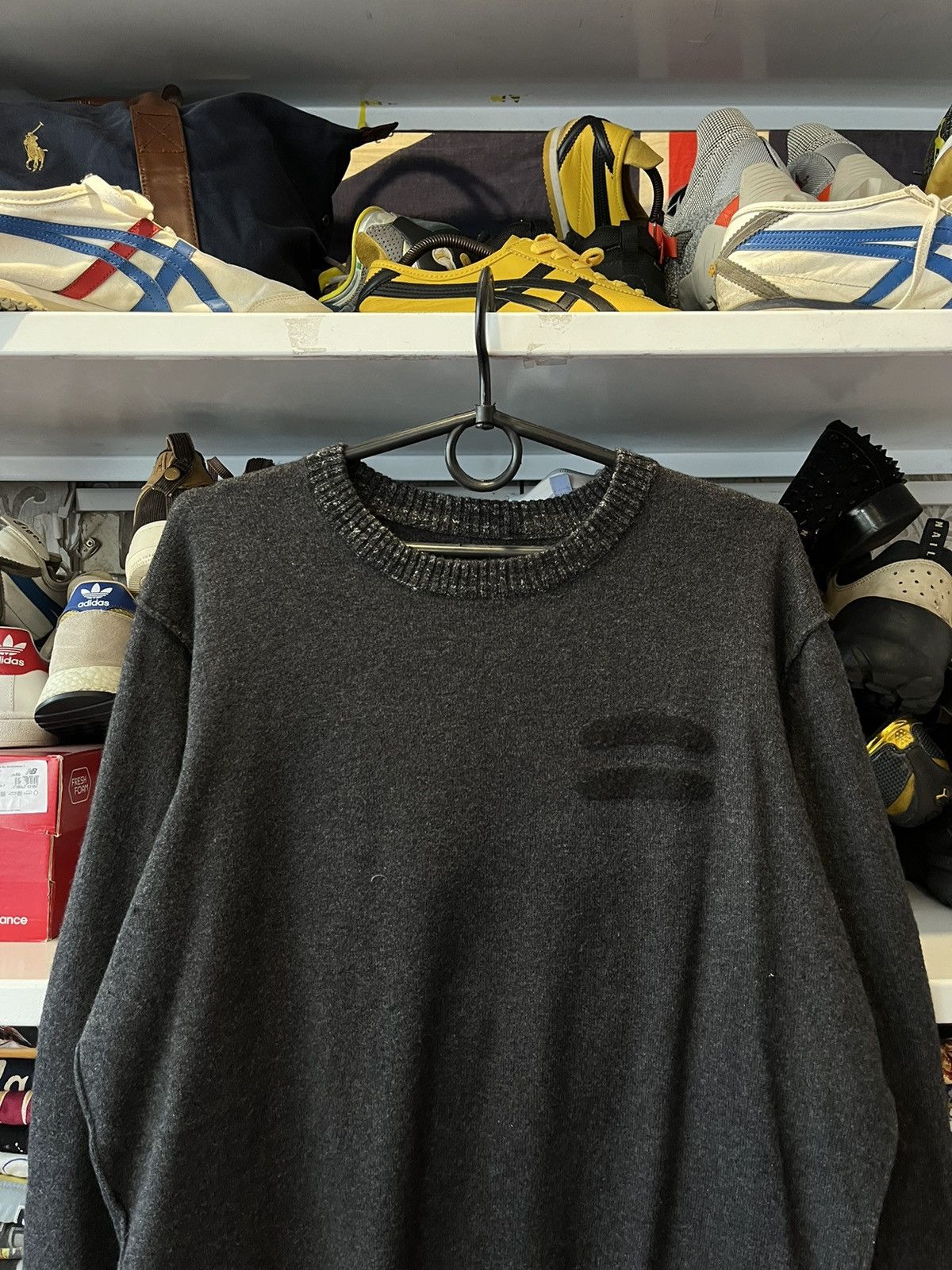 Diesel Vintage 90s Diesel Sweater Knitwear Logo rare Size US XL / EU 56 / 4 - 2 Thumbnail