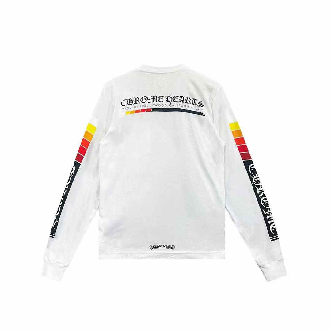 Chrome Hearts Chrome Hearts Gradient Script Logo Long Sleeve Tee Size US XL / EU 56 / 4 - 2 Thumbnail