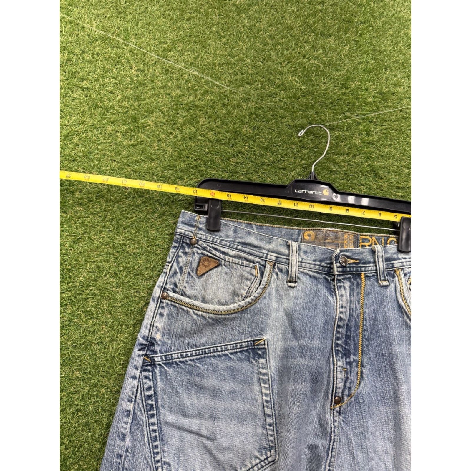 Akademiks VINTAGE Akademiks Jeans Mens 36x30 Baggy Grunge 90s Y2K Denim Blue 5-Pocket Relaxed Rise High Jeans Mens Size US 36 / EU 52 - 3 Thumbnail