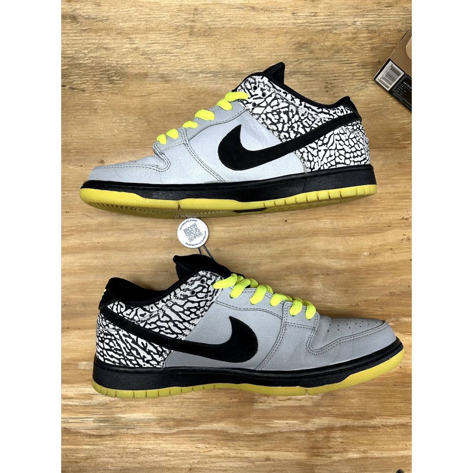 Nike Nike SB Dunk Low DJ Clark Kent x Primitive 112 - US 10 - Multicolor - Low Top - Used - 2013 - Box & Laces Included - Men Size US 9 / EU 42 - 6 Thumbnail