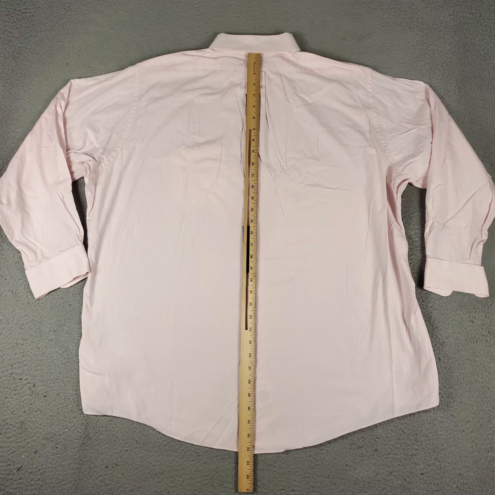 Brooks Brothers Brooks Brothers Dress Shirt Mens Size 18 Pink Long Sleeve Button-Down Classic Size 48R - 4 Thumbnail