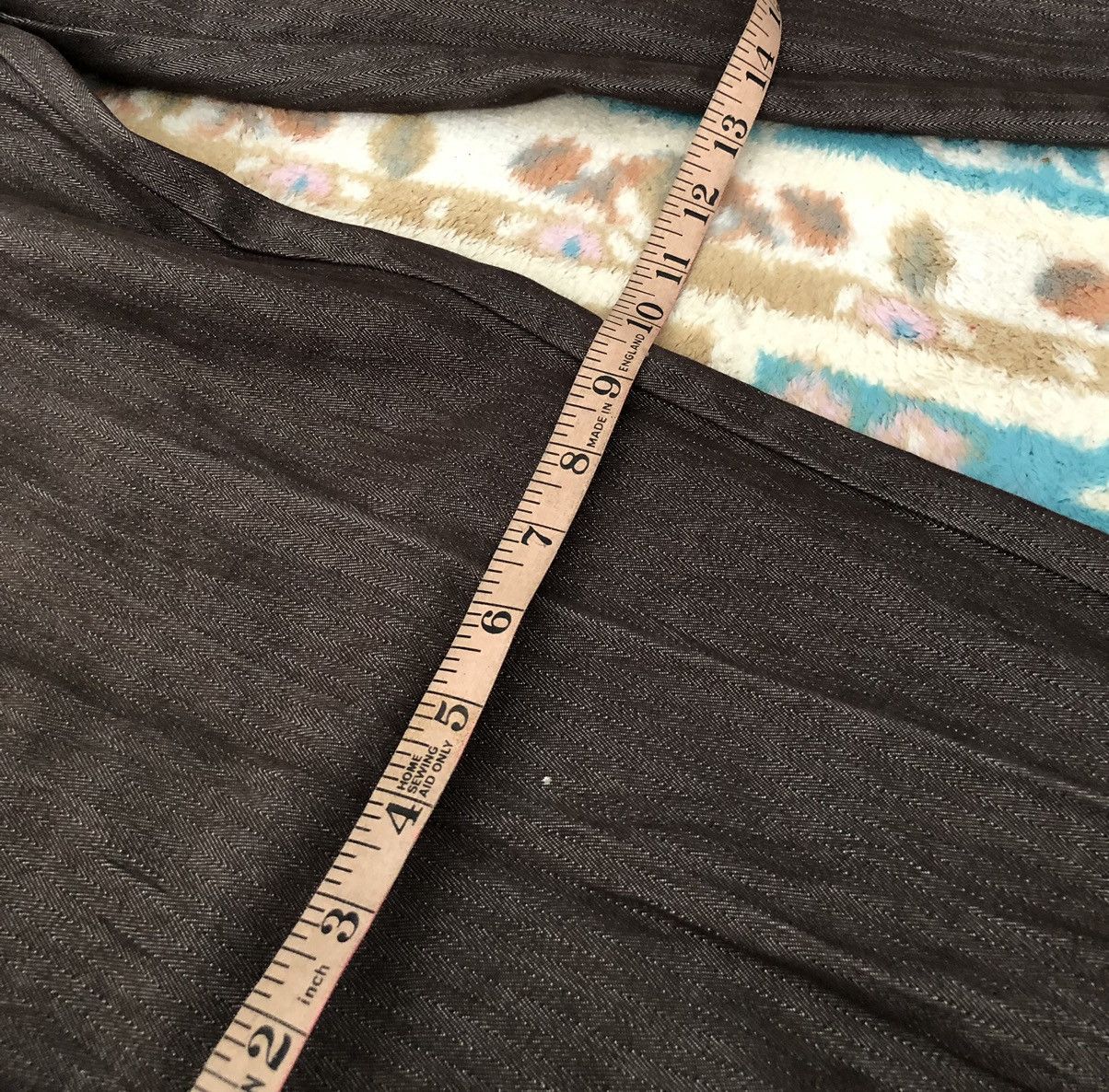 Japanese Brand HERRINGBONE CARGO JEANS Size US 36 / EU 52 - 5 Thumbnail