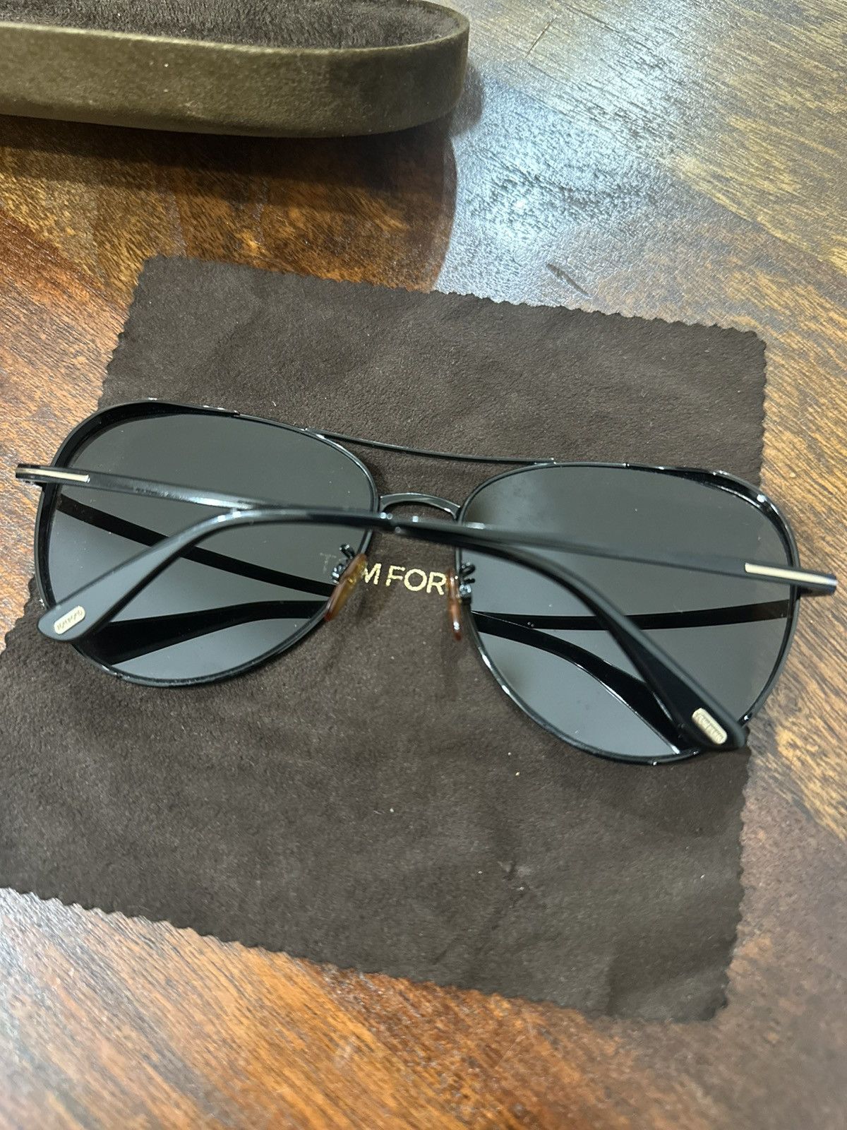 Tom Ford Tom Ford Oversized Titanium Aviator Size ONE SIZE - 3 Thumbnail