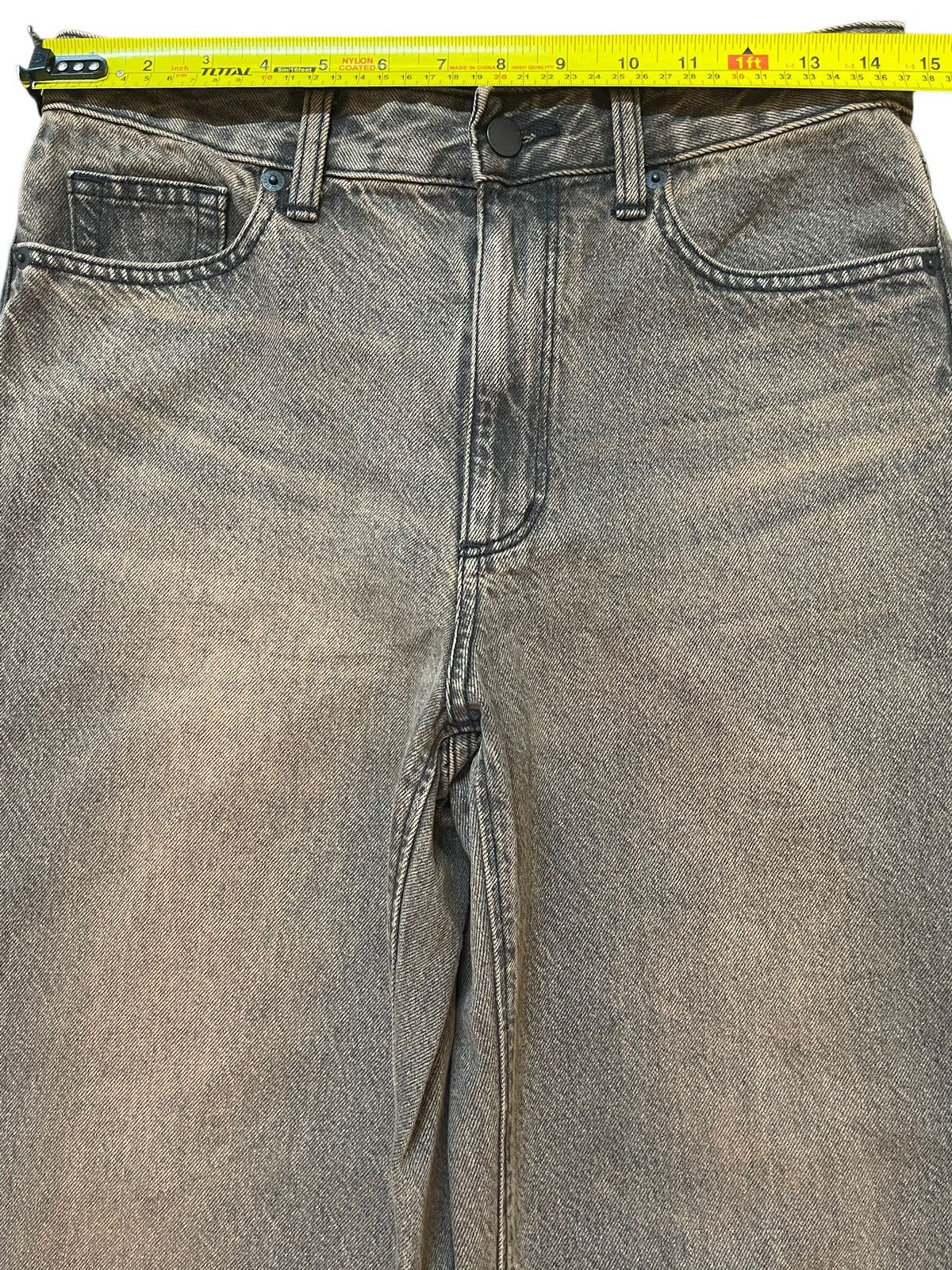GU Vintage Japanese GU Mud Wash Faded Baggy Jeans Size US 29 - 11 Thumbnail