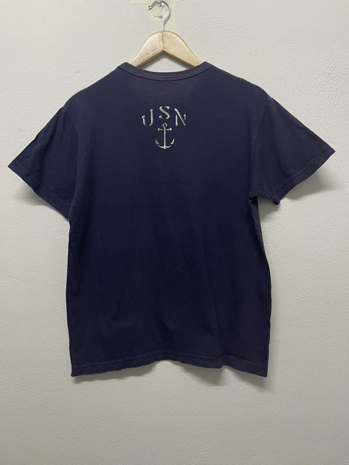Buzz Rickson's VINTAGE BUZZ RICKSON US NAVAL TSHIRT SUN FADED Size US M / EU 48-50 / 2 - 2 Thumbnail
