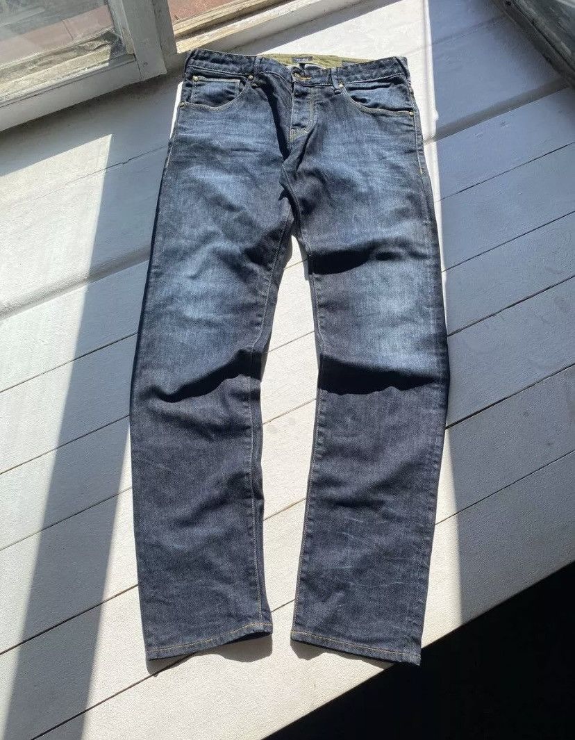 Armani Armani Jeans Designer Luxury Straight Pants 34 size vntg Size US 34 / EU 50 - 2 Thumbnail
