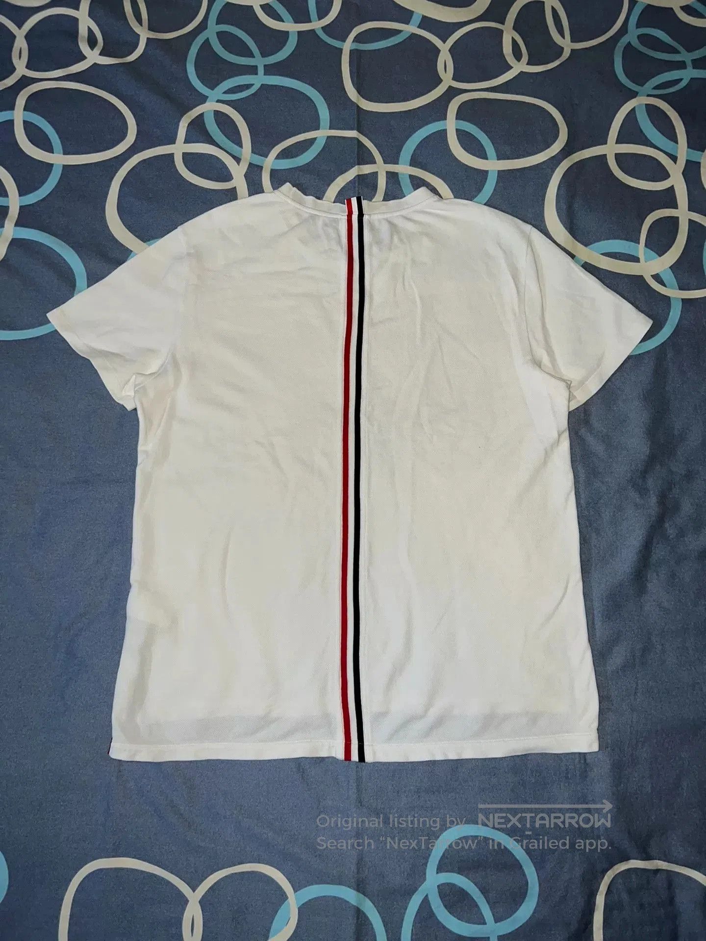 Thom Browne Thom Browne Classic Back Stripe T-Shirt. Size US XL / EU 56 / 4 - 2 Thumbnail