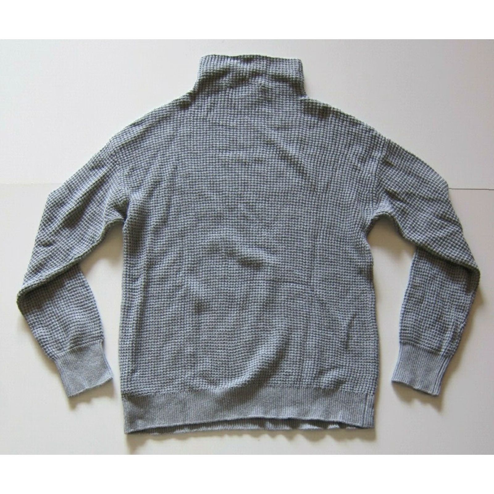 Michael Kors Michael Kors Grey Mock Neck Cable Knit Long Sleeve Pullover Sweater Women M Size M / US 6-8 / IT 42-44 - 2 Thumbnail