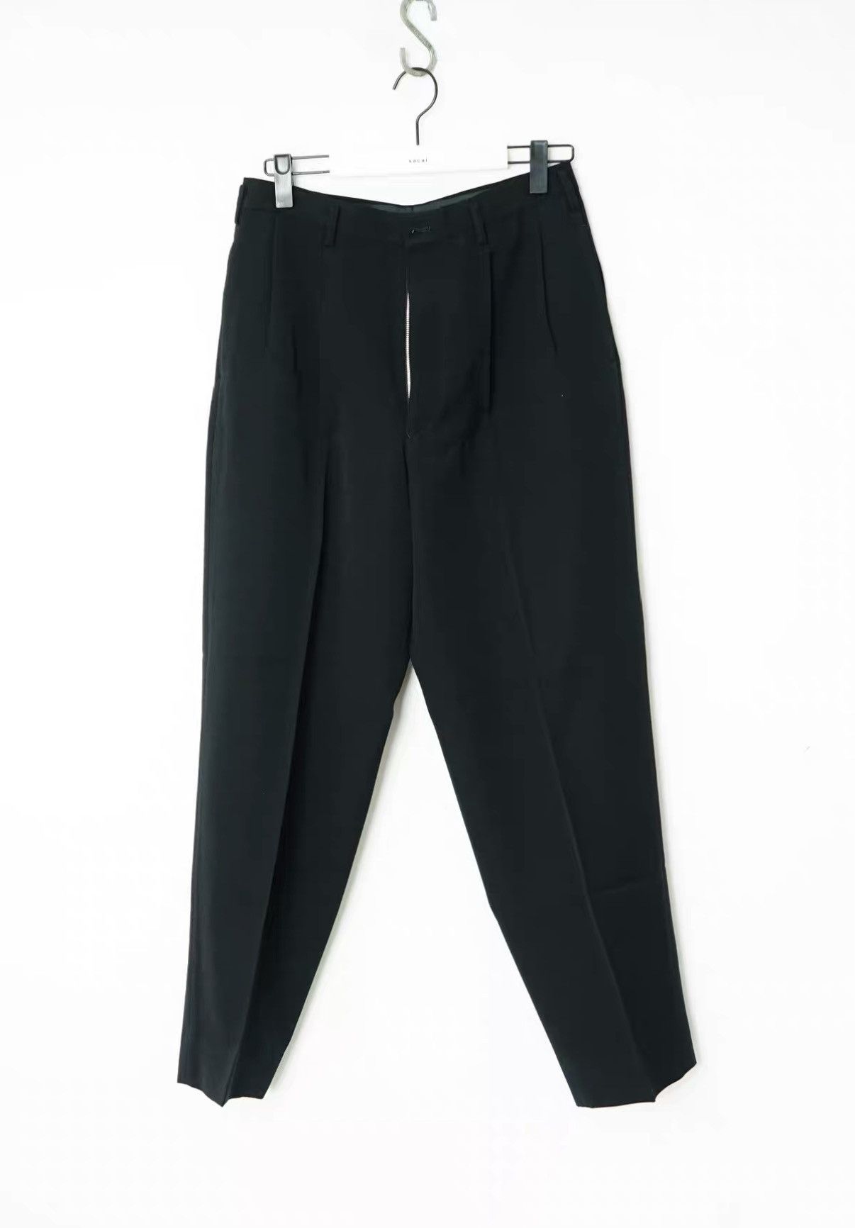 Yohji Yamamoto Yohji Yamamoto Y's for Men Wool Straight Suit Trousers Size US 36 / EU 52 - 1 Thumbnail