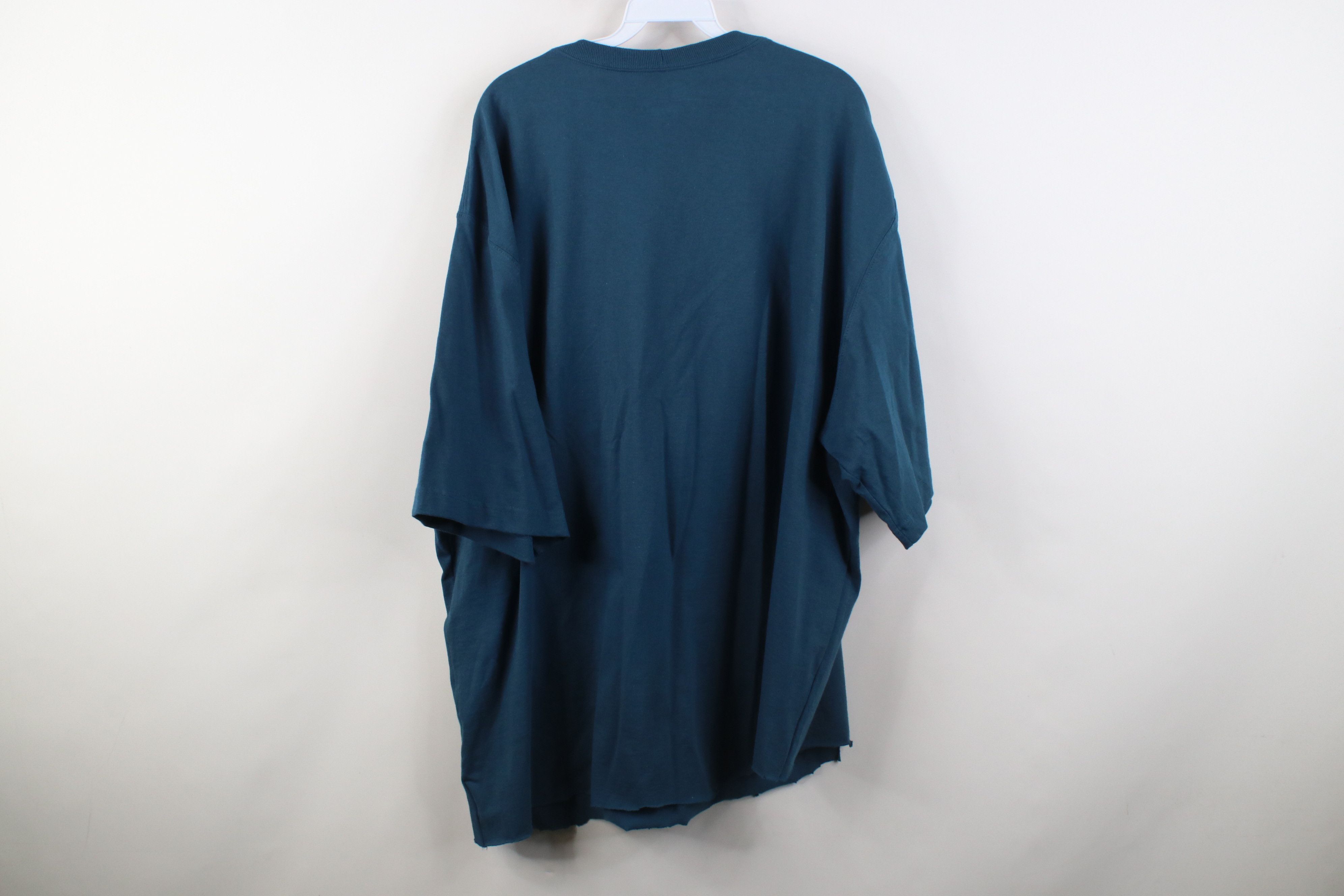 Carhartt Vintage Y2K Carhartt Heavyweight Cotton Pocket T-Shirt Blue Size US XXL / EU 58 / 5 - 14 Thumbnail