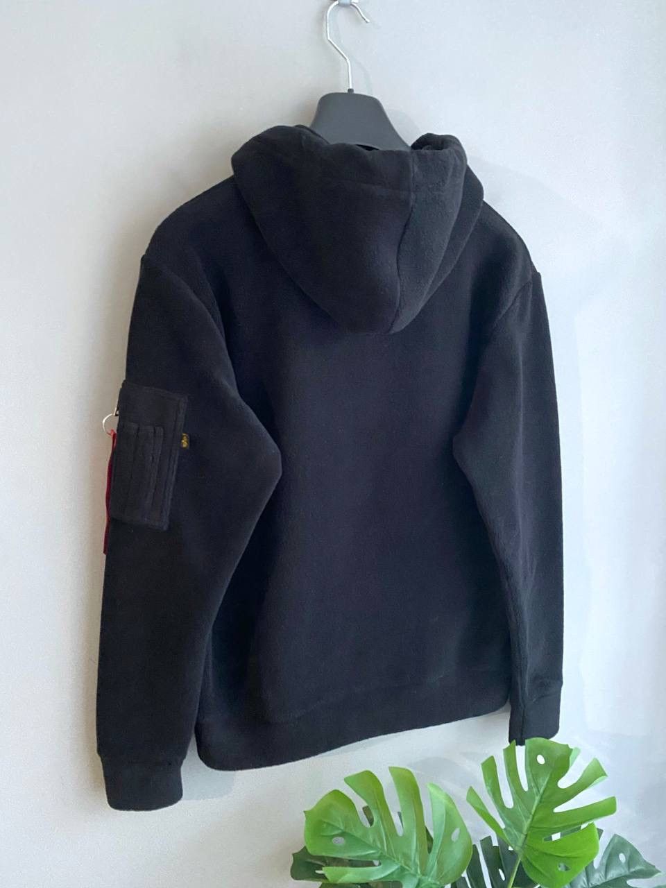 Alpha Industries Alpha Industries Men's Black Fleece Hoodie, Size M Size US M / EU 48-50 / 2 - 15 Thumbnail
