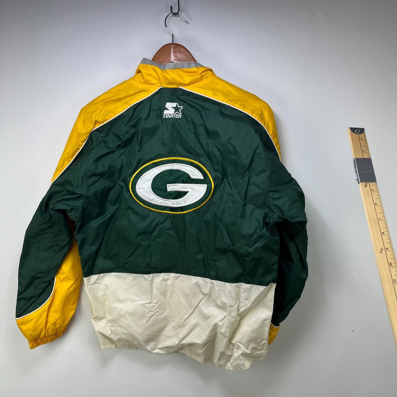 Starter Vintage 90s Starter Green Bay Packers Jacket Youth Large Size ONE SIZE - 4 Thumbnail