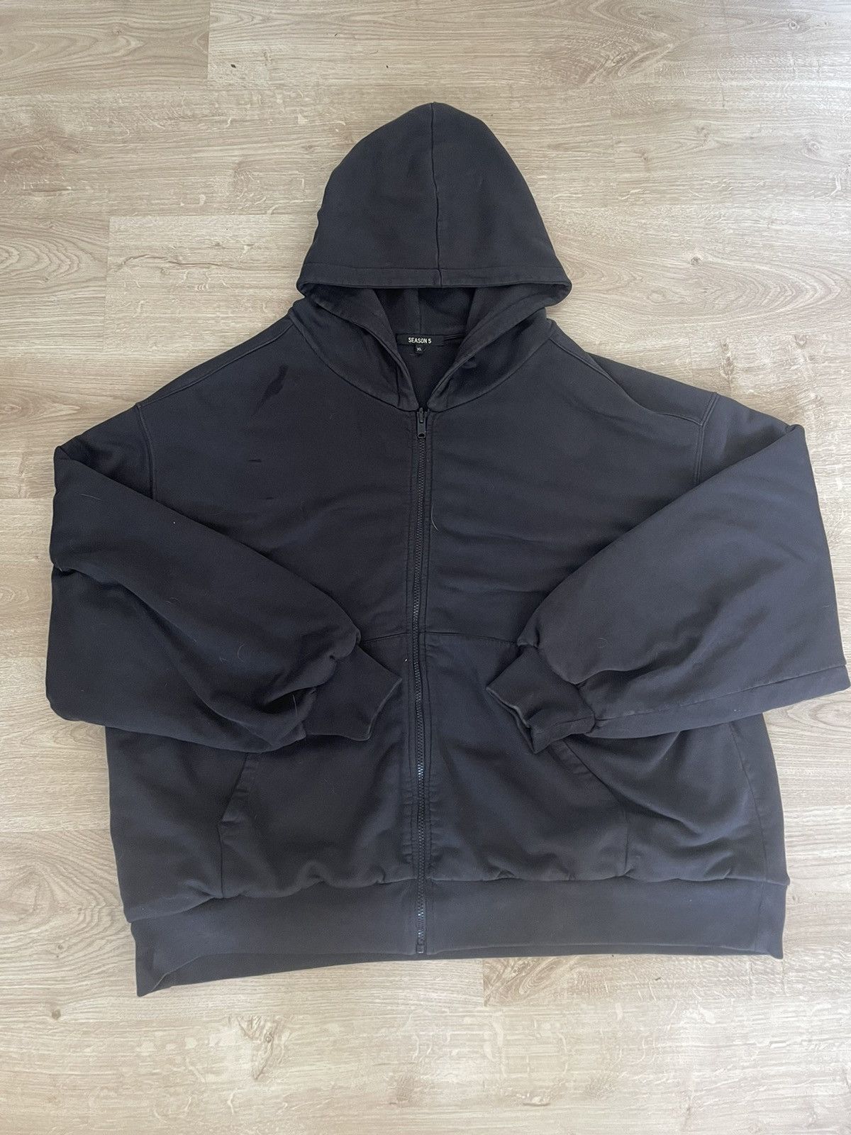 Yeezy fashion season 5 reversible full zip hoodie