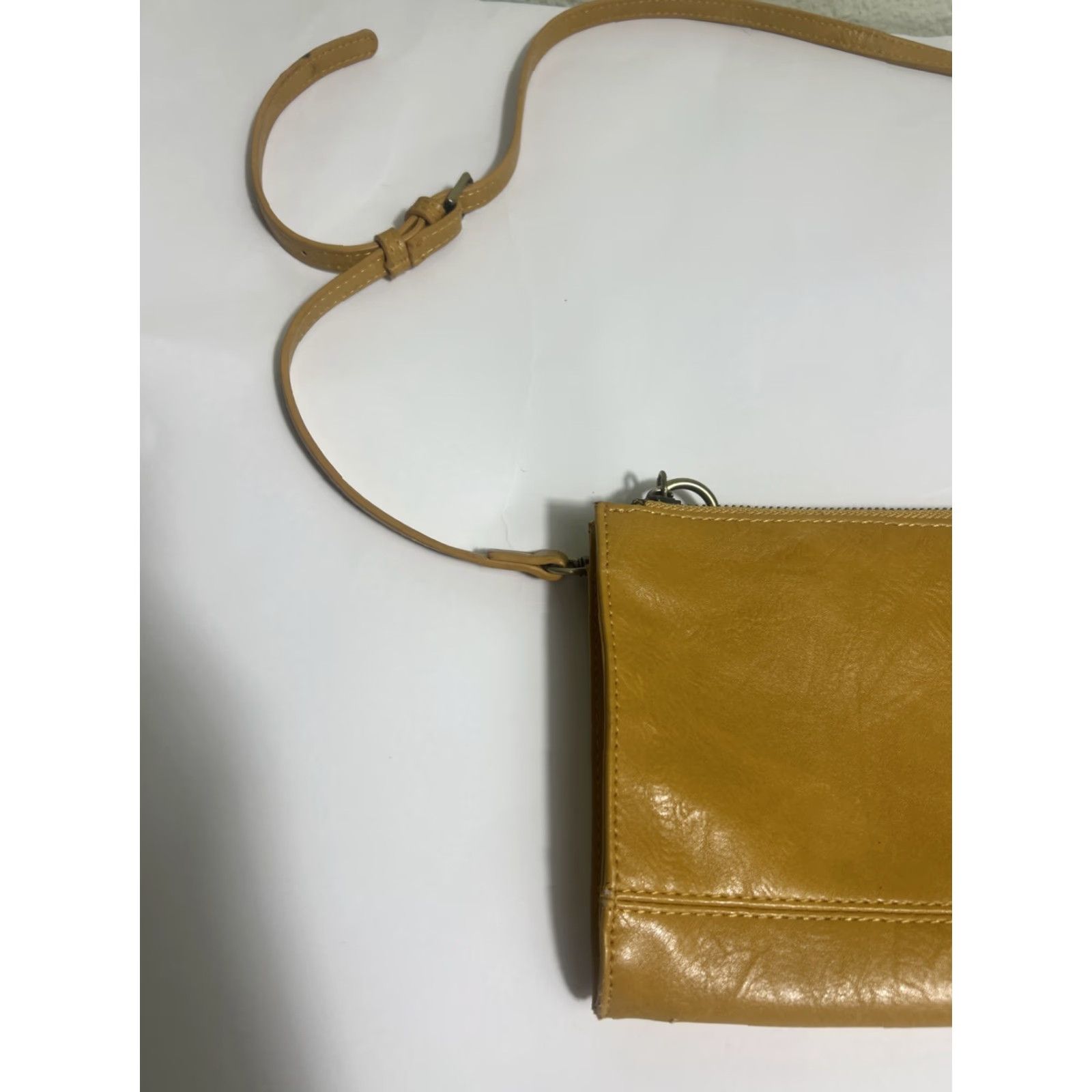 Vintage Sussan Susan Joy Yellow Crossbody Small Purse Crossbody Strap PU Faux Leather Women Small 9.5x6x1 Size ONE SIZE - 2 Thumbnail