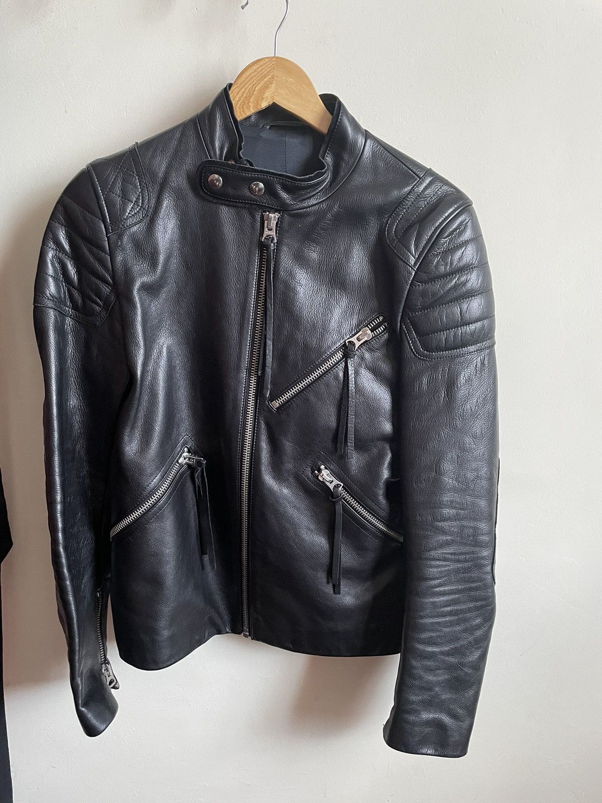 Acne Studios Acne Studios Oliver Leather Jacket Size US S / EU 44-46 / 1 - 2 Thumbnail