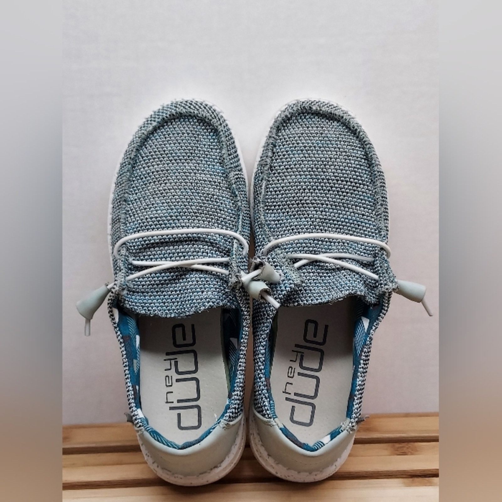 Other Hey Dude Womens Sox Ice Grey Wendy Shoes Size 6 Size US 6 / IT 36 - 8 Thumbnail