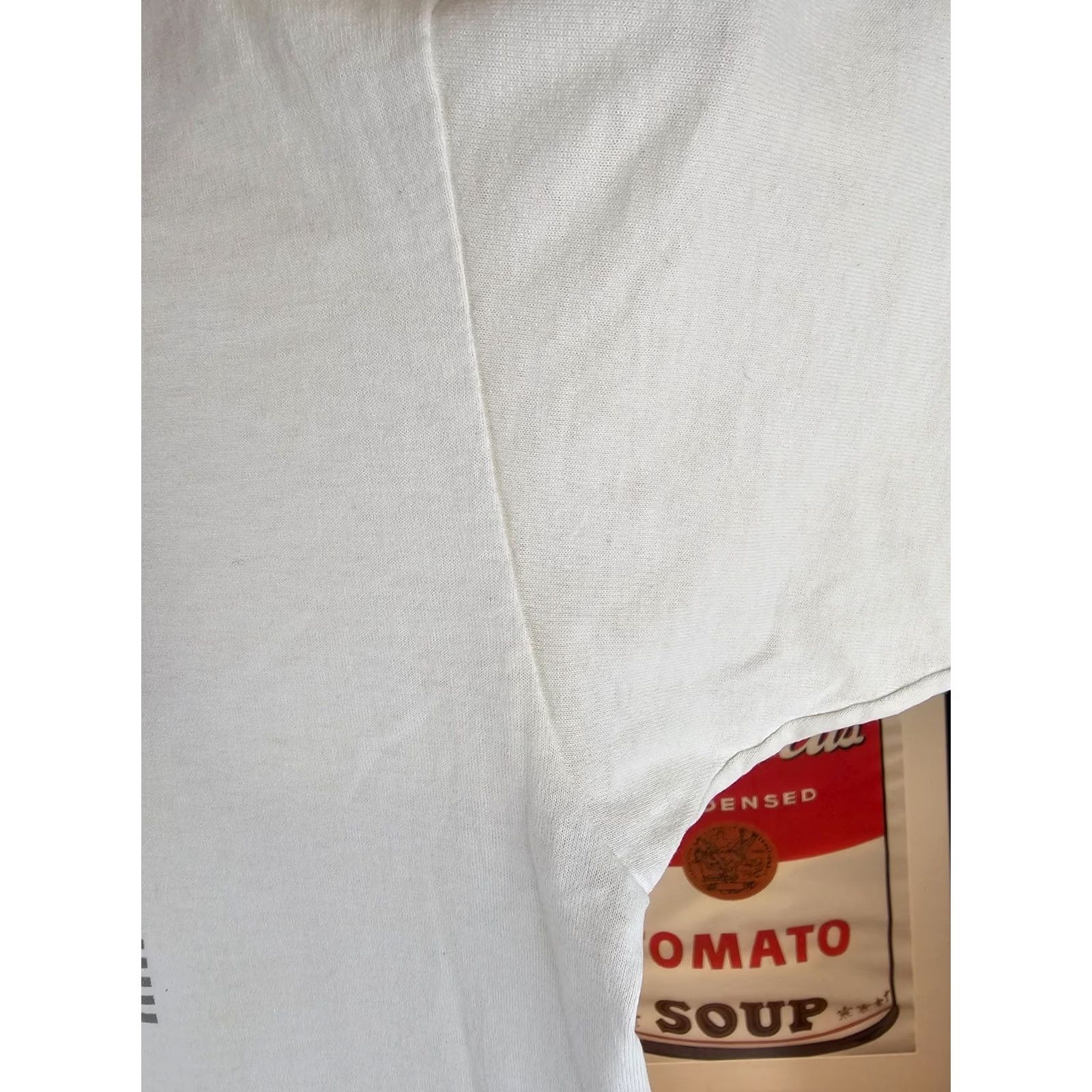 Hanes VINTAGE Hanes T-Shirt 50/50 White XL Adult Mens 90s Aztec Navajo Print Paper Thin Short Sleeve Round Neck Shirt XL Mens White 27inch Back 23inch Size US XL / EU 56 / 4 - 7 Thumbnail
