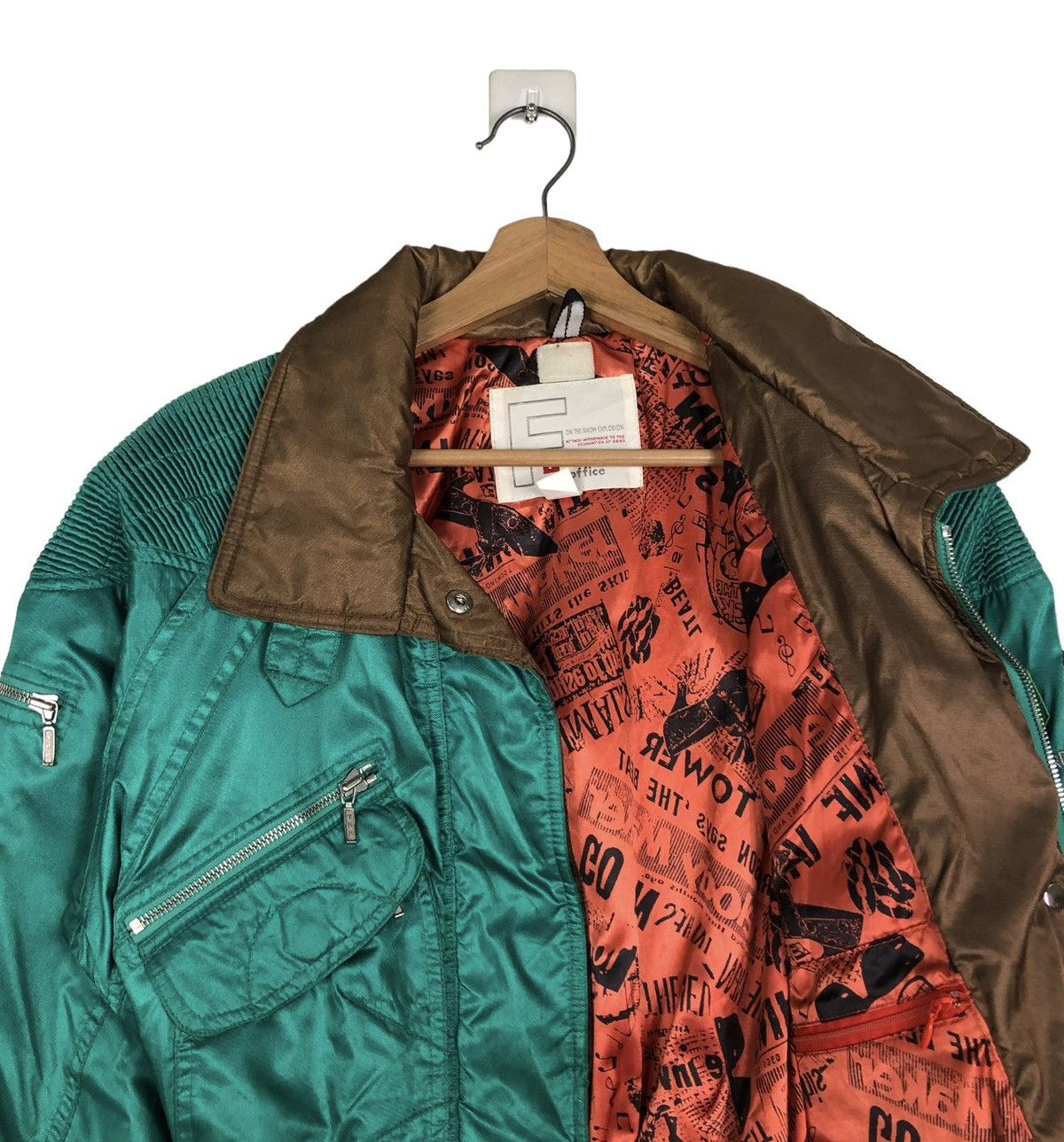 Japanese Brand 🔥VTG CROPPED SKI JACKET BONDAGE F CREATIVE ISSEY MIYAKE Size US L / EU 52-54 / 3 - 16 Thumbnail