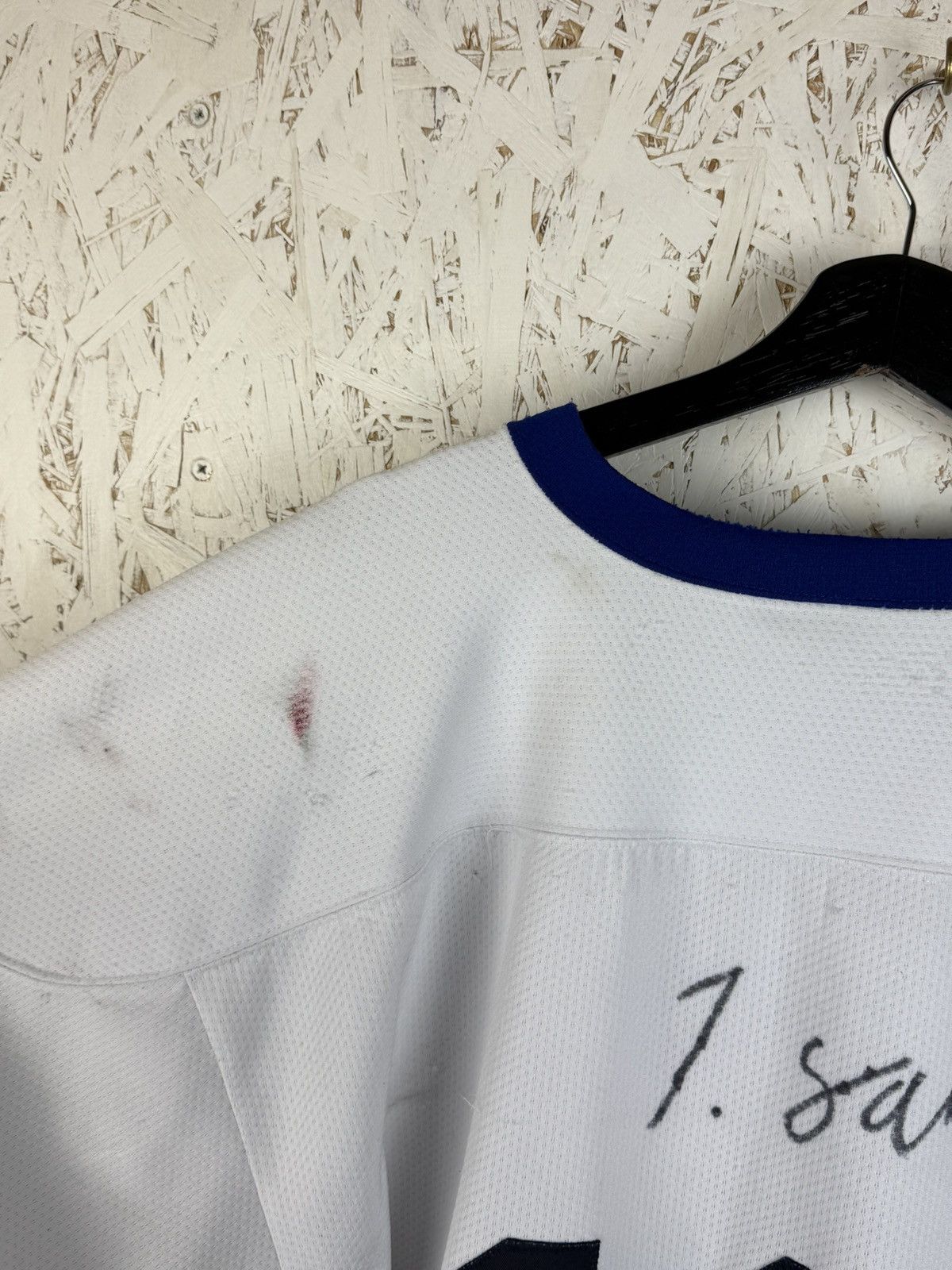 Vintage Vintage Espoo Blues Match Worn? Autographed Jersey XL Size US XL / EU 56 / 4 - 9 Thumbnail