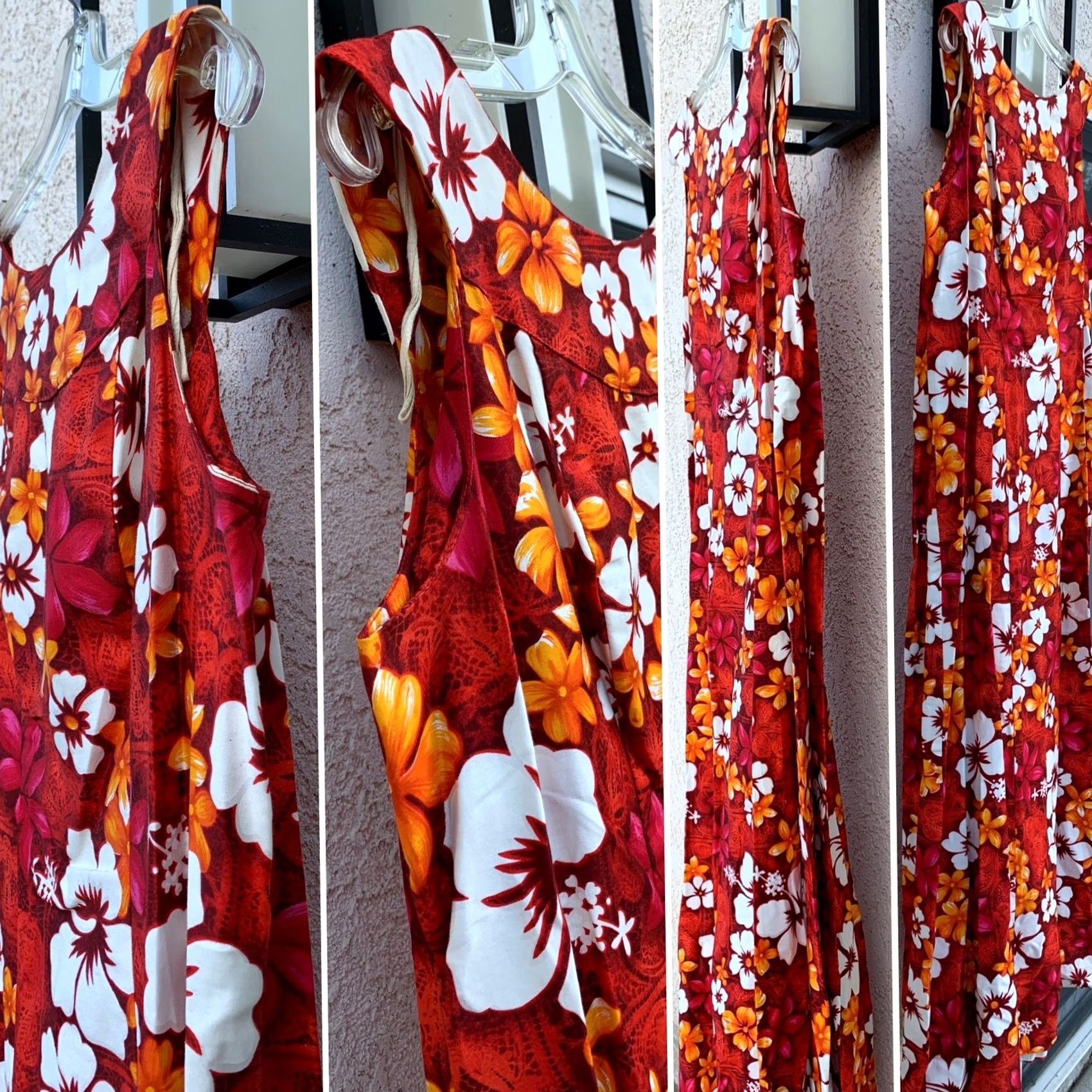 ALOHAS VINTAGE Aloha Loni Fashions Hawaiian Dress Maxi Tiki Aloha Hawaii Size M Cotton Size M / US 6-8 / IT 42-44 - 5 Thumbnail