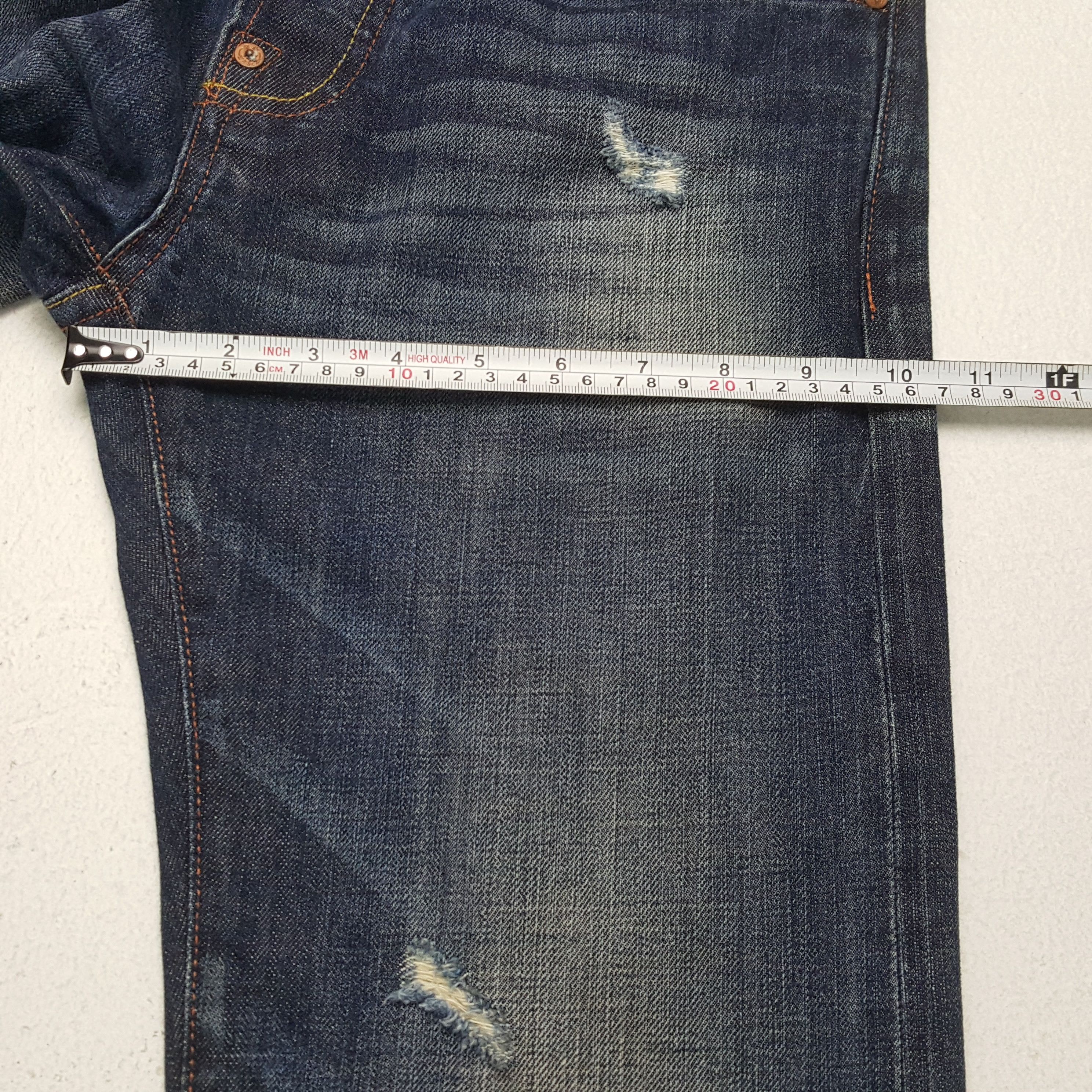 Evisu × Japanese Brand × Vintage Vintage EVISU Japanese Brand Daicock Custom Style Jeans Size US 30 / EU 46 - 9 Thumbnail