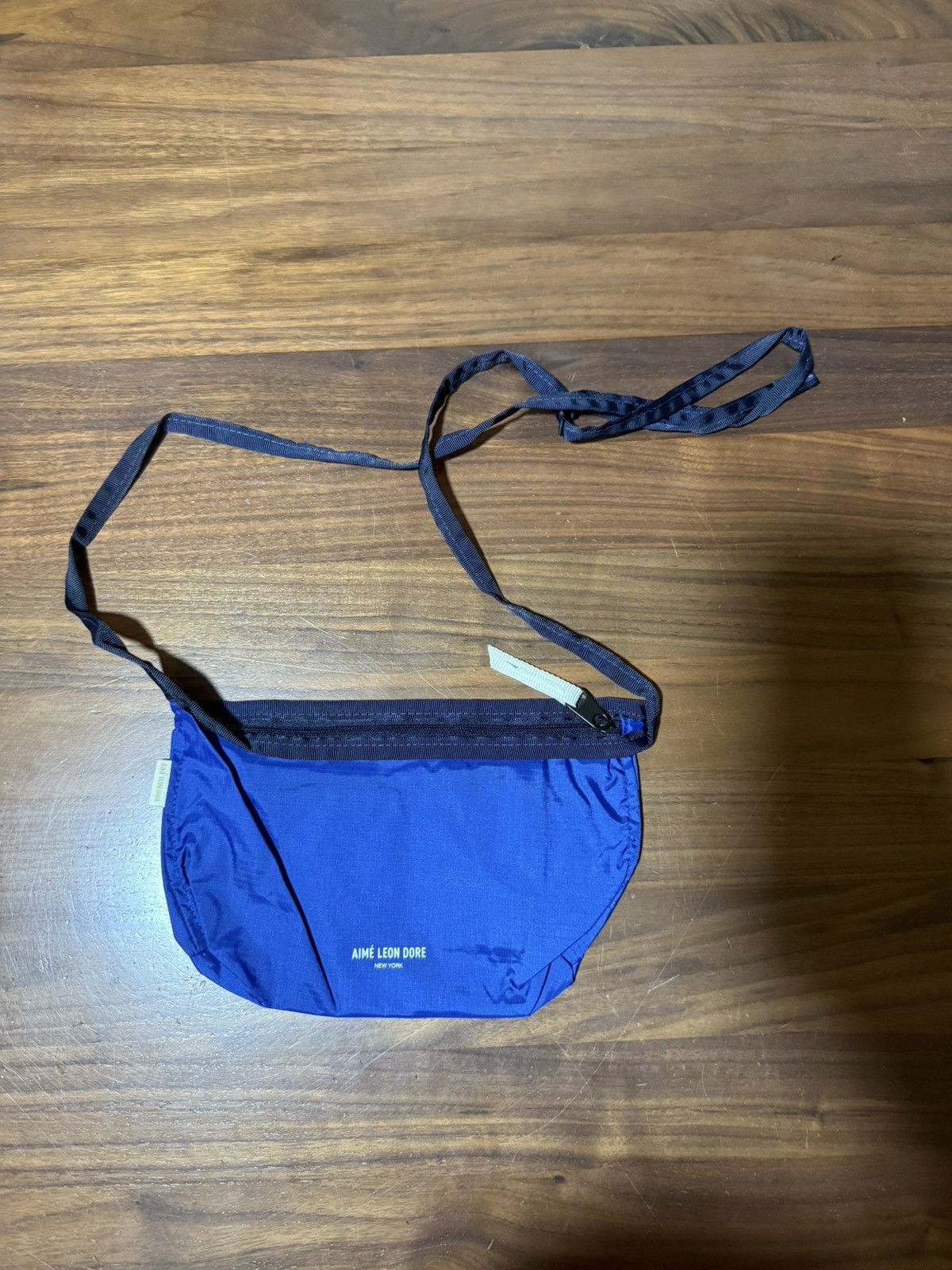 Aime Leon Dore A Aime Leon Dore ALD Blue Nylon Sling Crossbody Pouch Bag Size ONE SIZE - 1 Thumbnail
