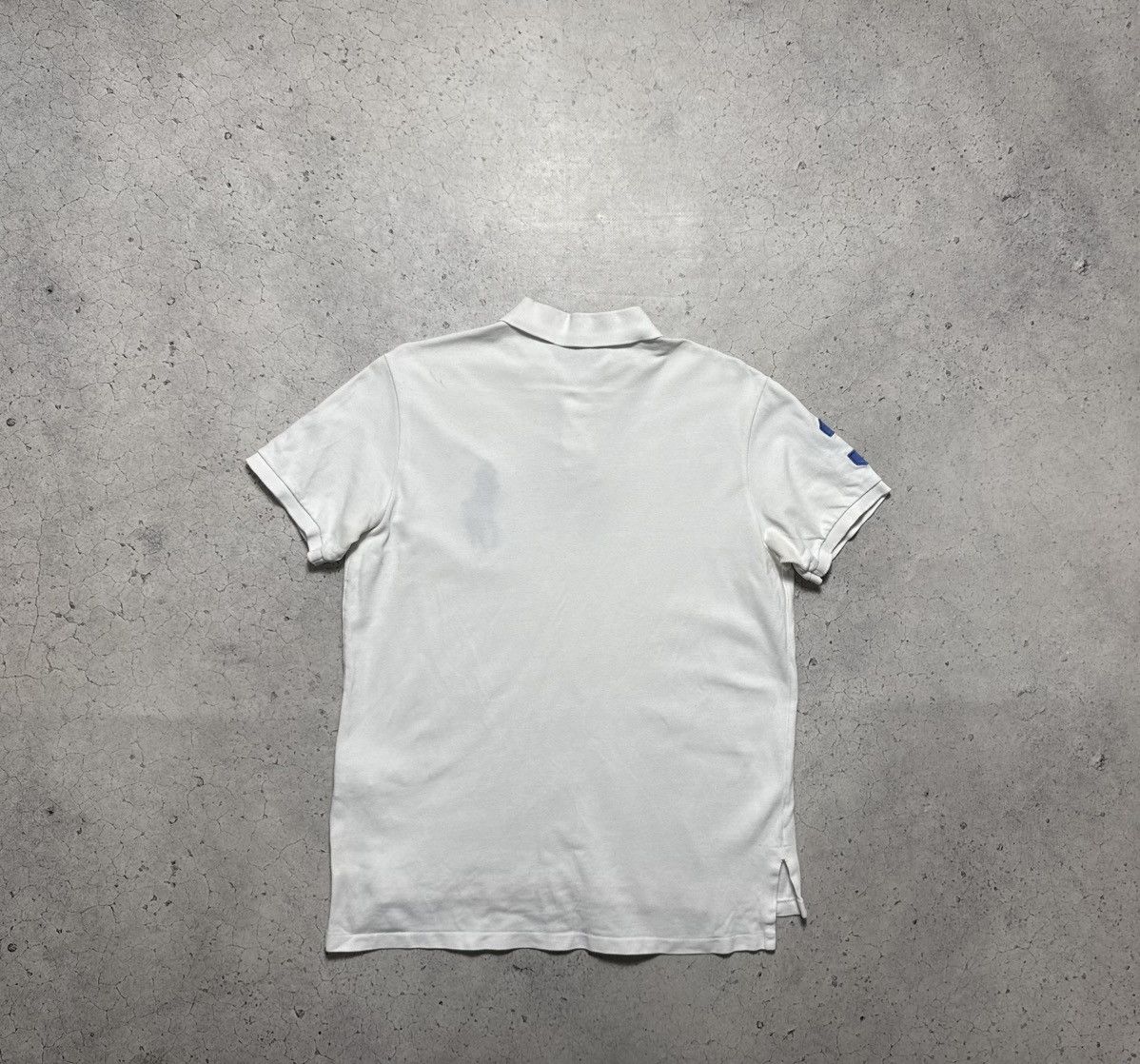 Polo Ralph Lauren Polo Ralph Lauren White Vintage Polo Shirt Size L Size US L / EU 52-54 / 3 - 8 Thumbnail