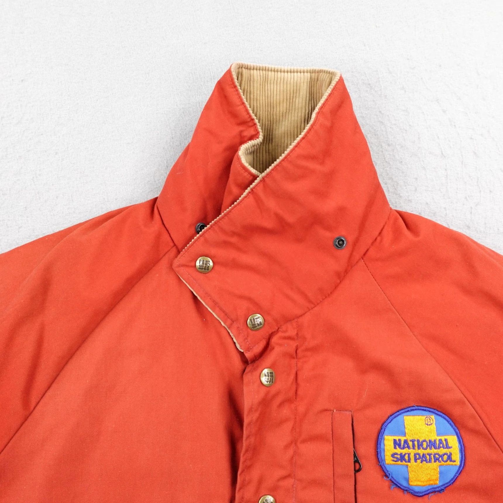 Vintage VINTAGE Columbia Jacket Mens Small Orange National Ski Patrol Snowboard Coat 70s Size US S / EU 44-46 / 1 - 2 Thumbnail