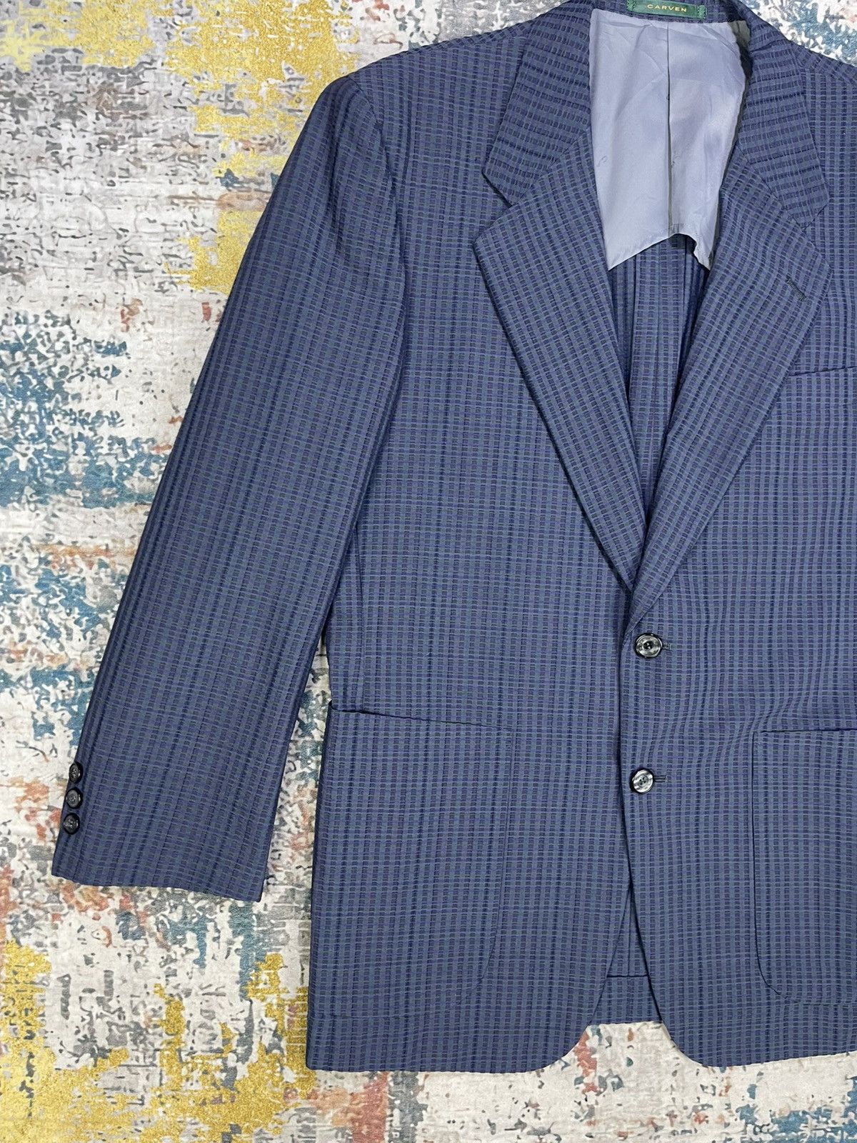 Carven Carven Paris Loisir Waffle Woven Blazers Size US M / EU 48-50 / 2 - 3 Thumbnail